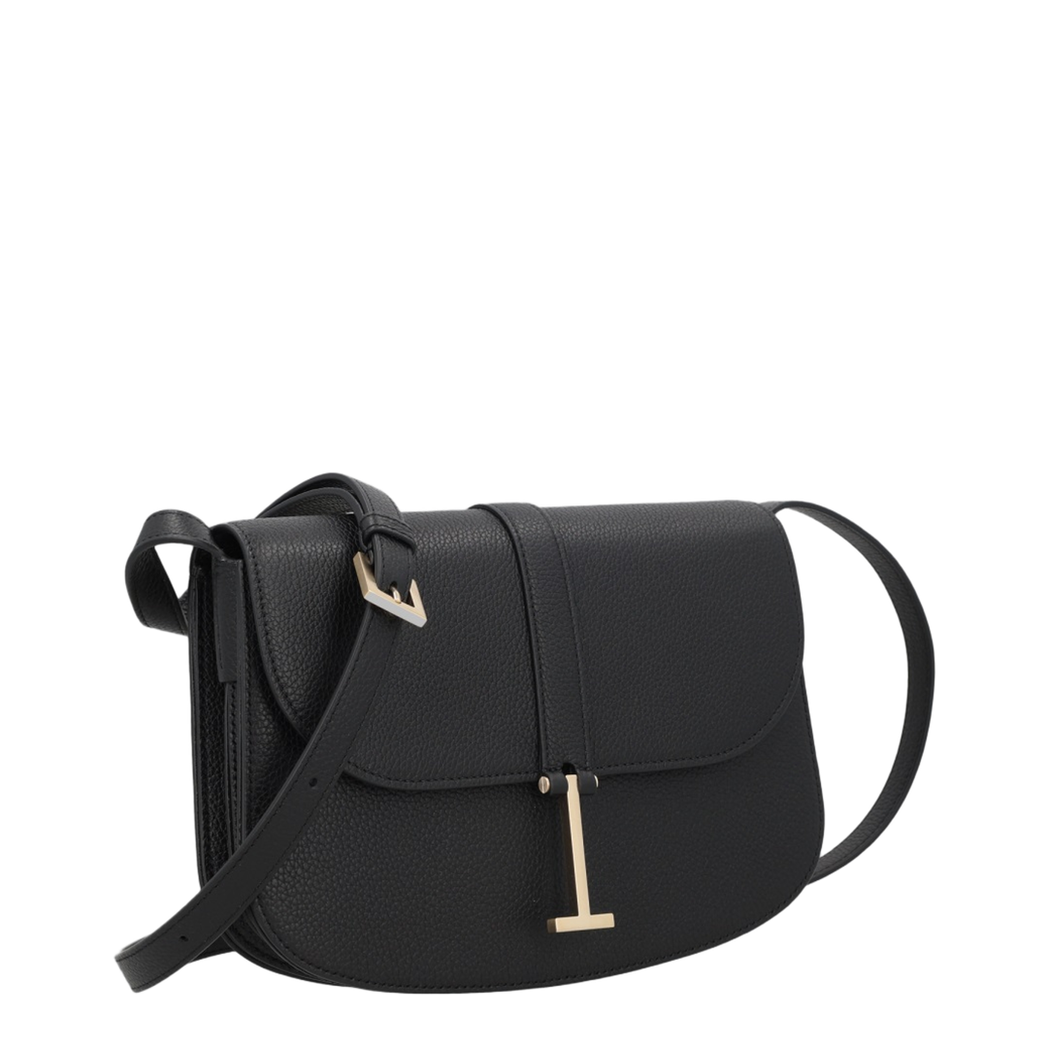 Small Calfskin Crossbody Bag - Black - Image 2