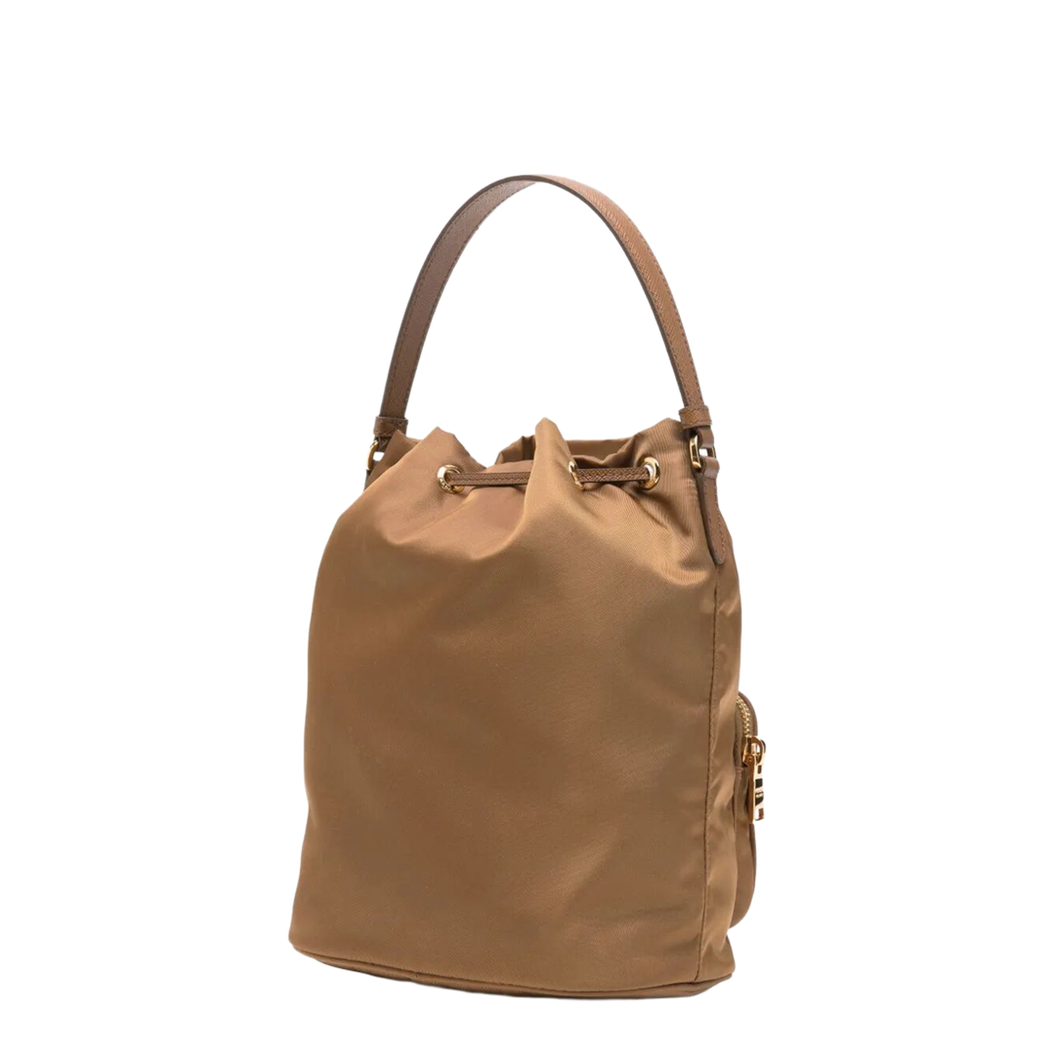 Duet Re-Nylon Bucket Bag - Brandy - Image 3
