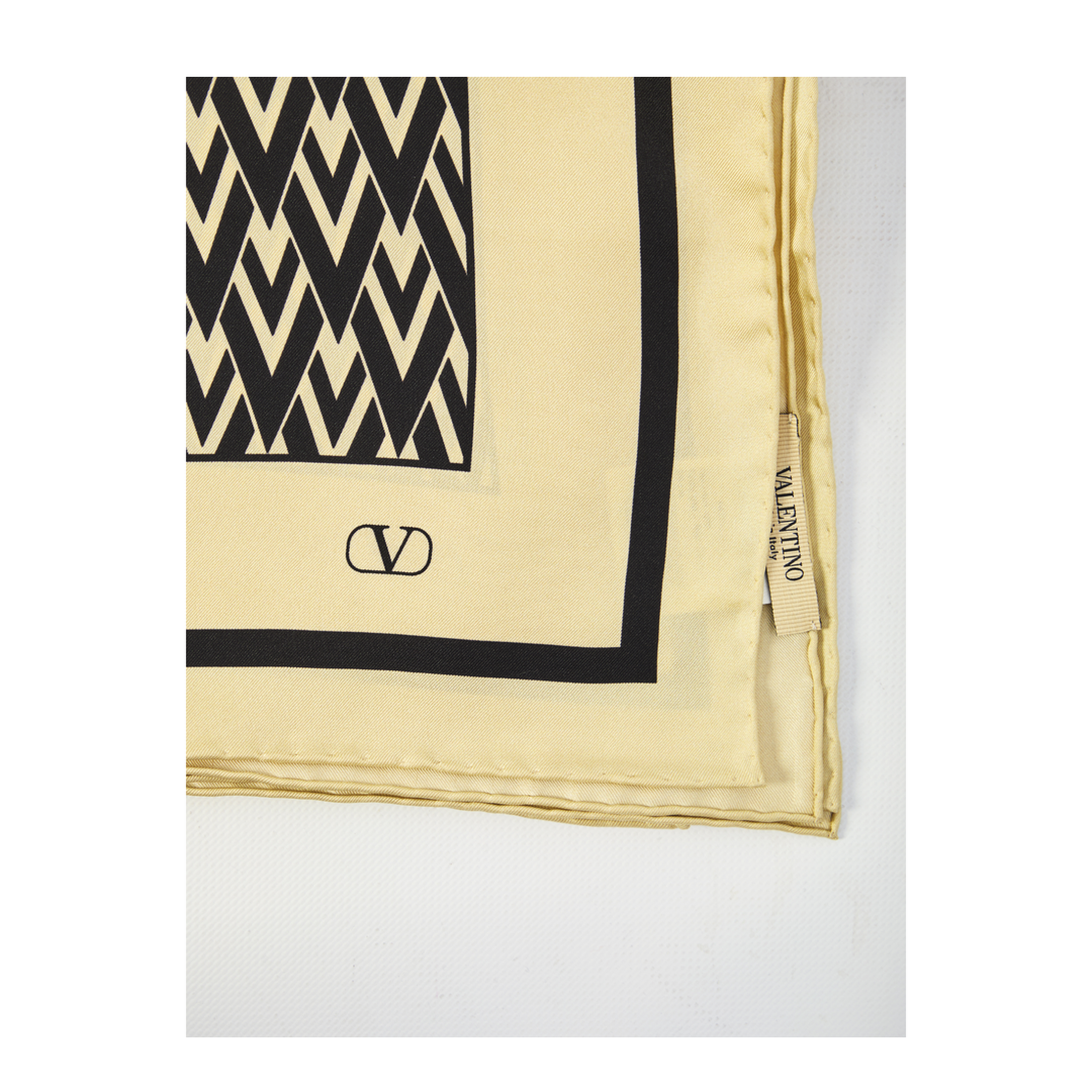 Printed Silk Scarf - Image 4