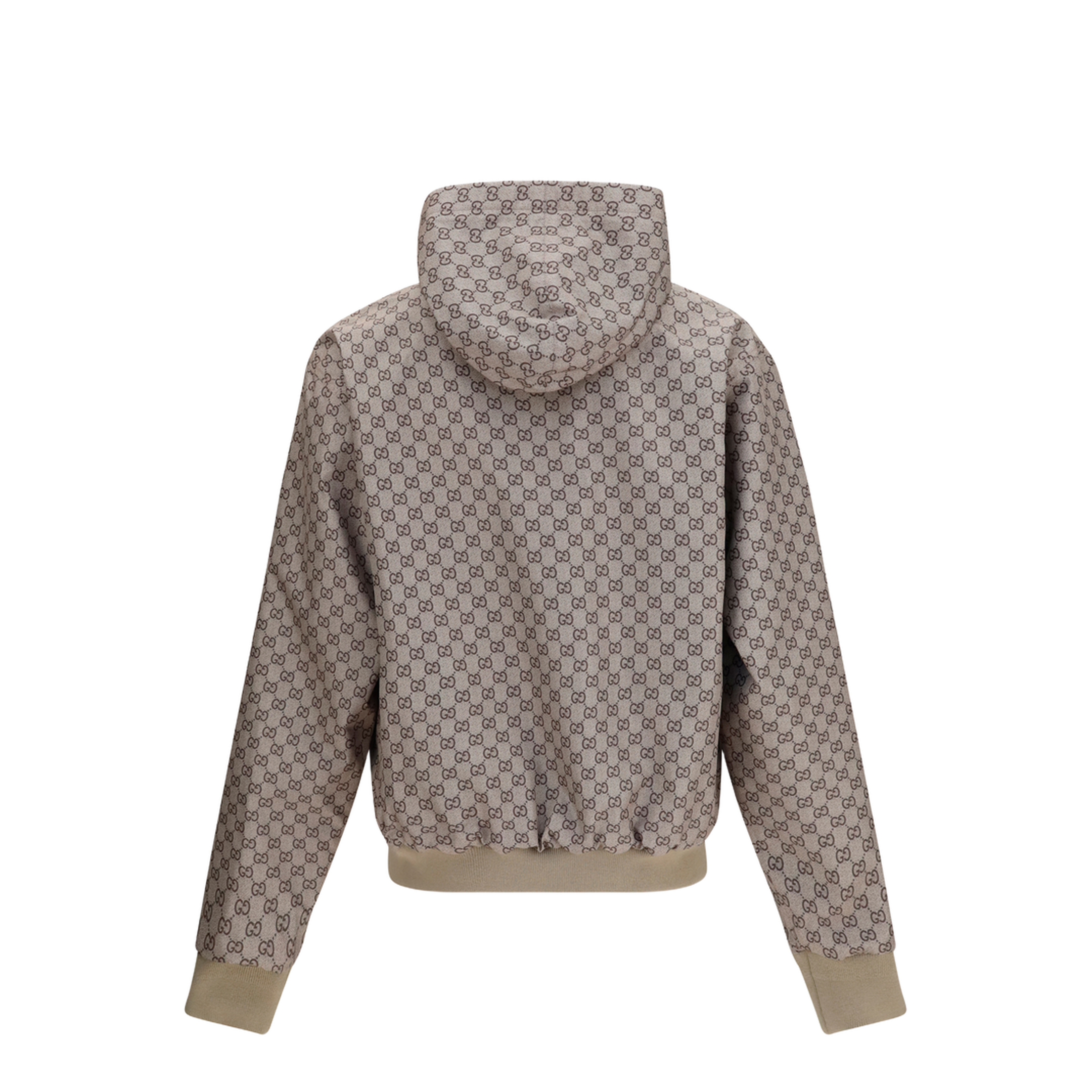 Reversible Zip Jacket in Cotton - Image 4