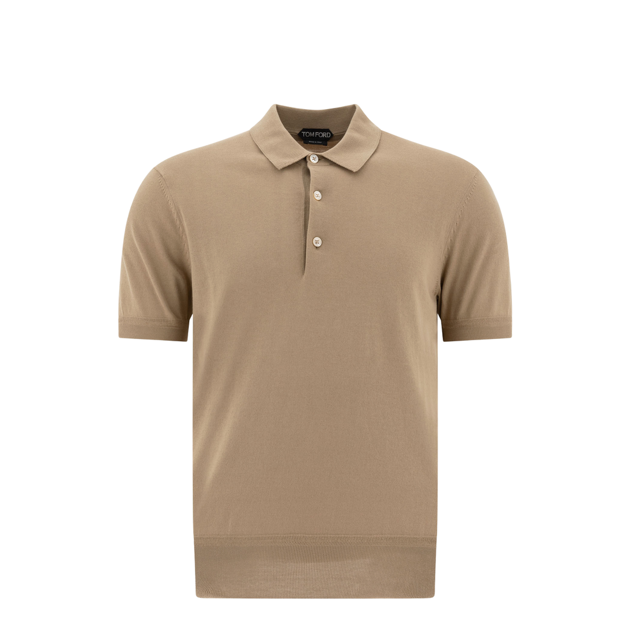 Cashmere And Silk Polo Shirt - Image 1