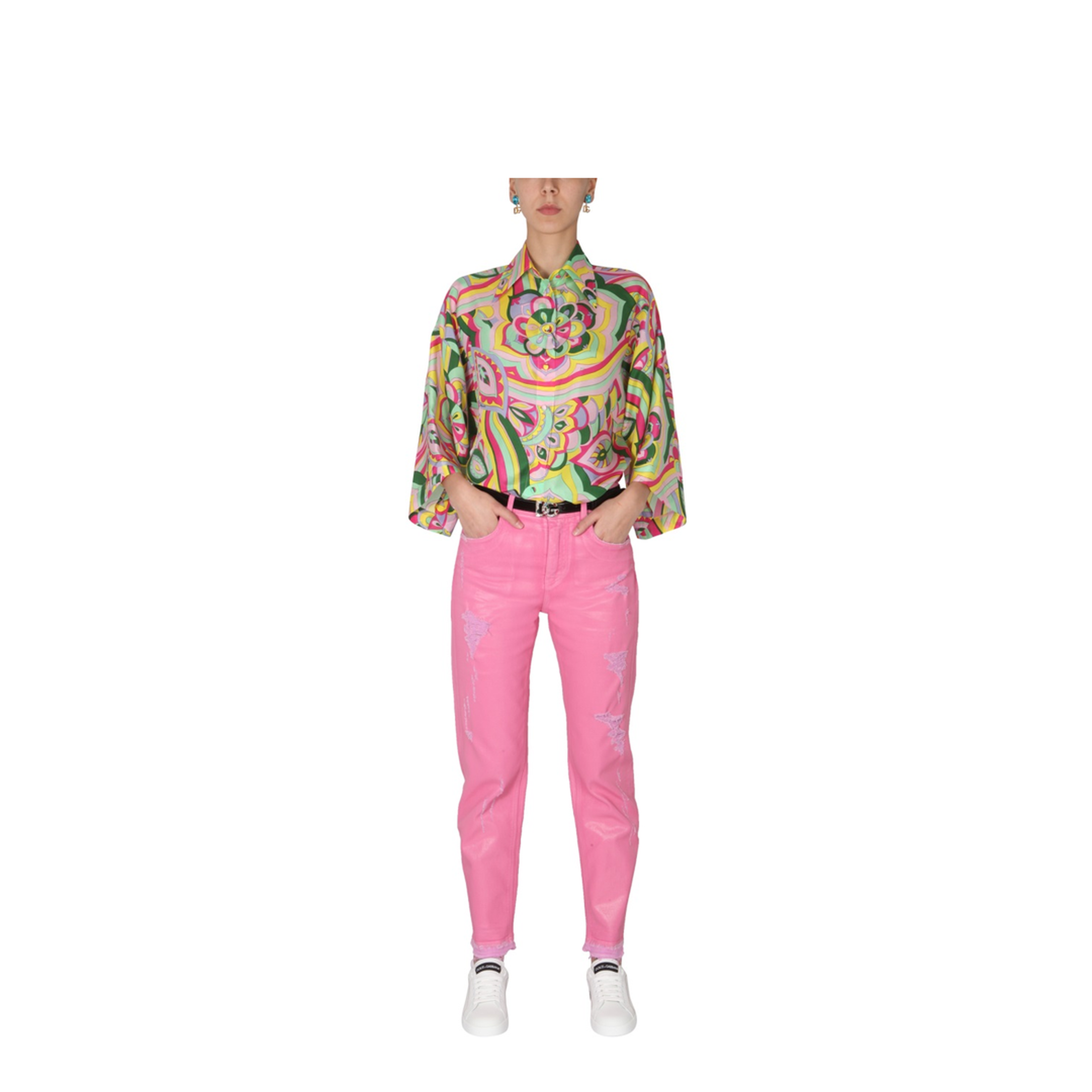 60's Print Shirt - Image 2