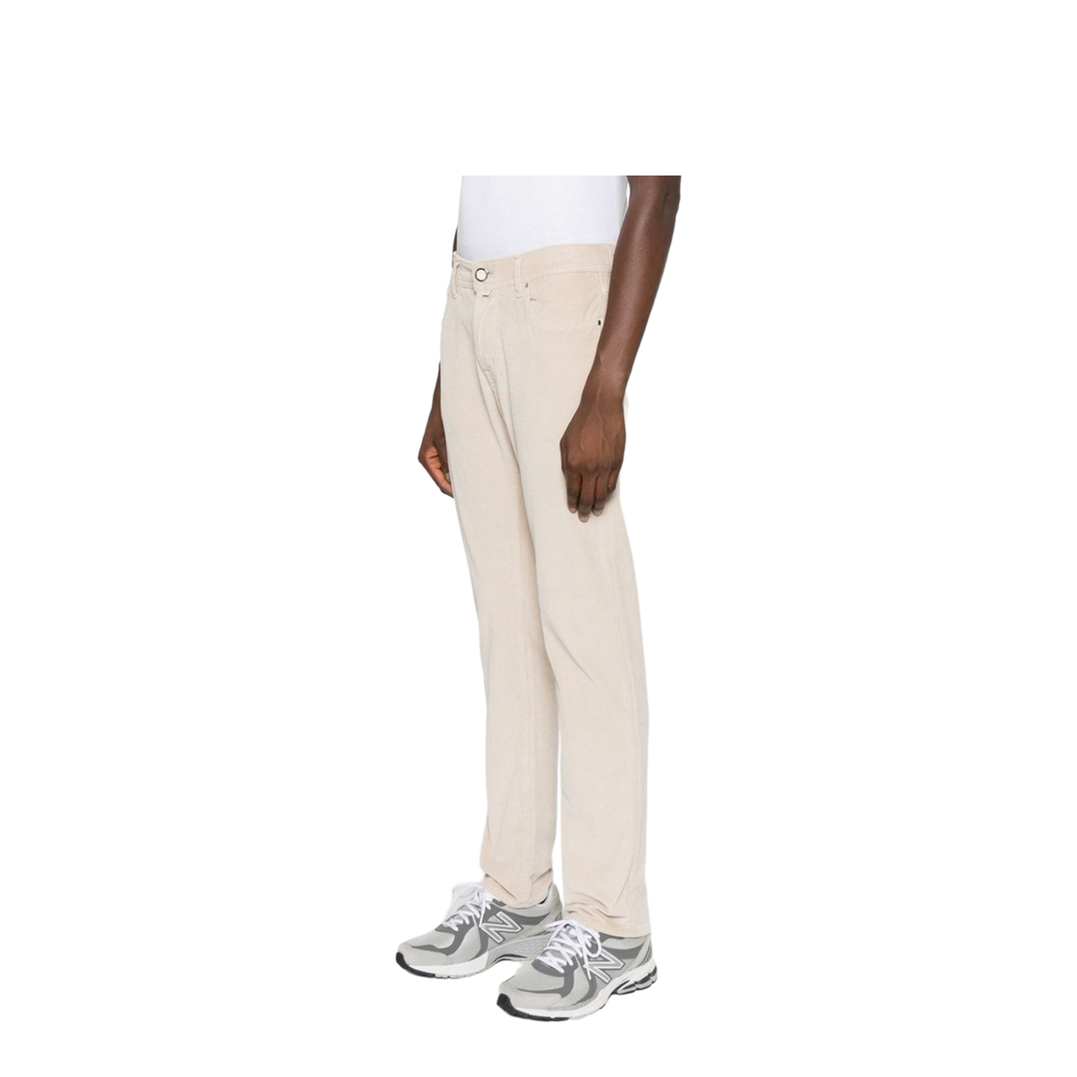Slim Fit Denim Jeans Light Grey - Image 5