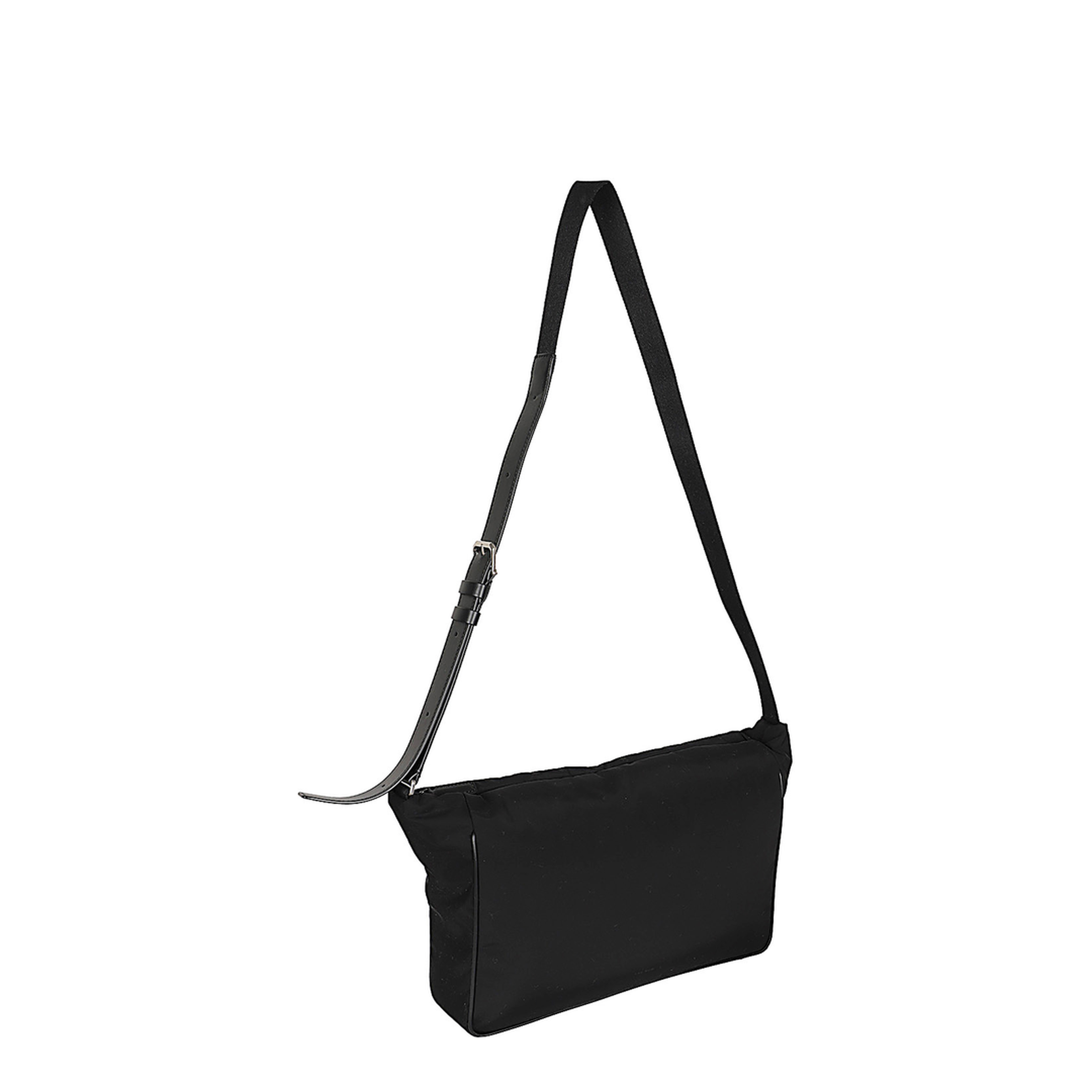 Lloyd Technical Nylon Shoulder Bag - Black - Image 2