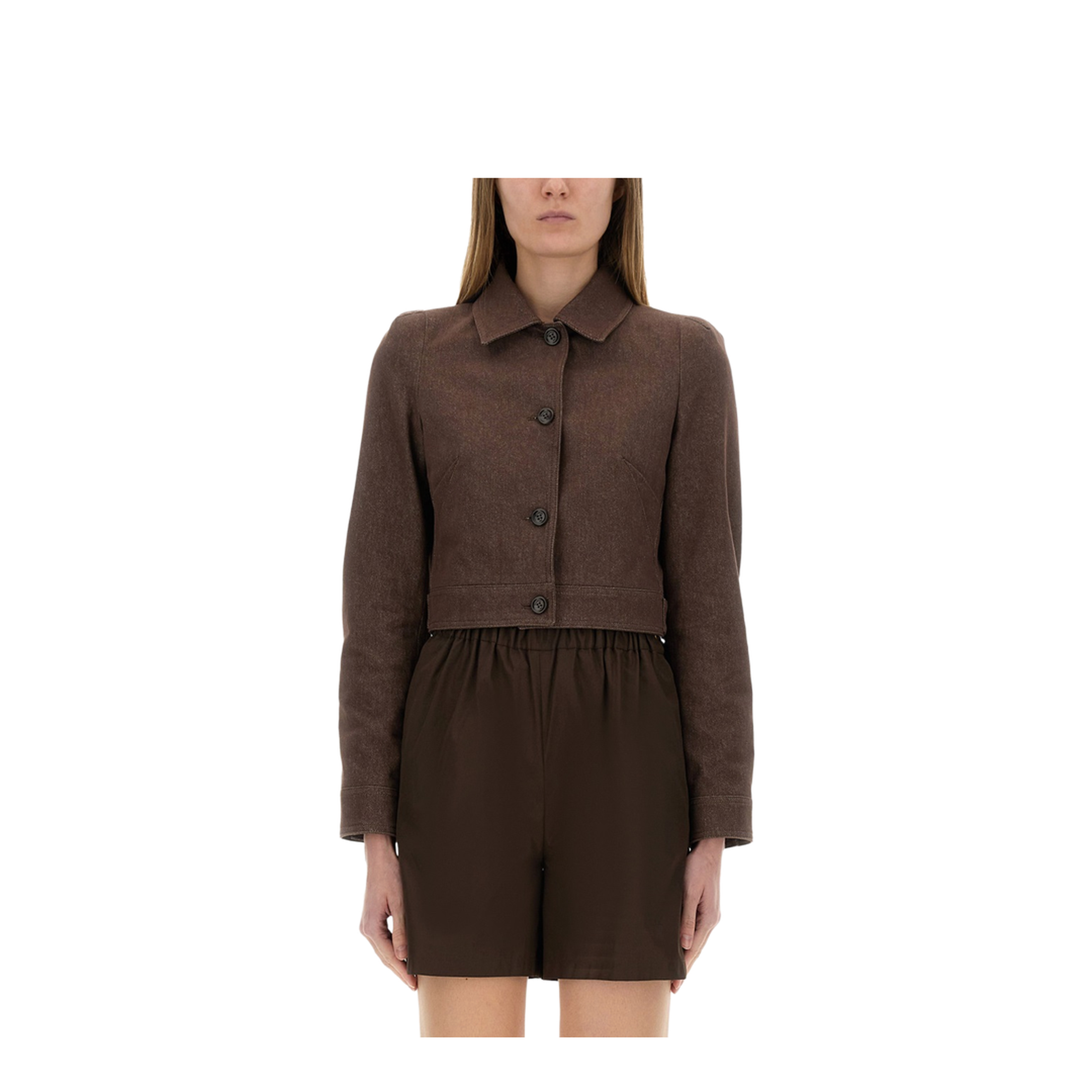 Brown Carp Jacket Cotton - Image 1