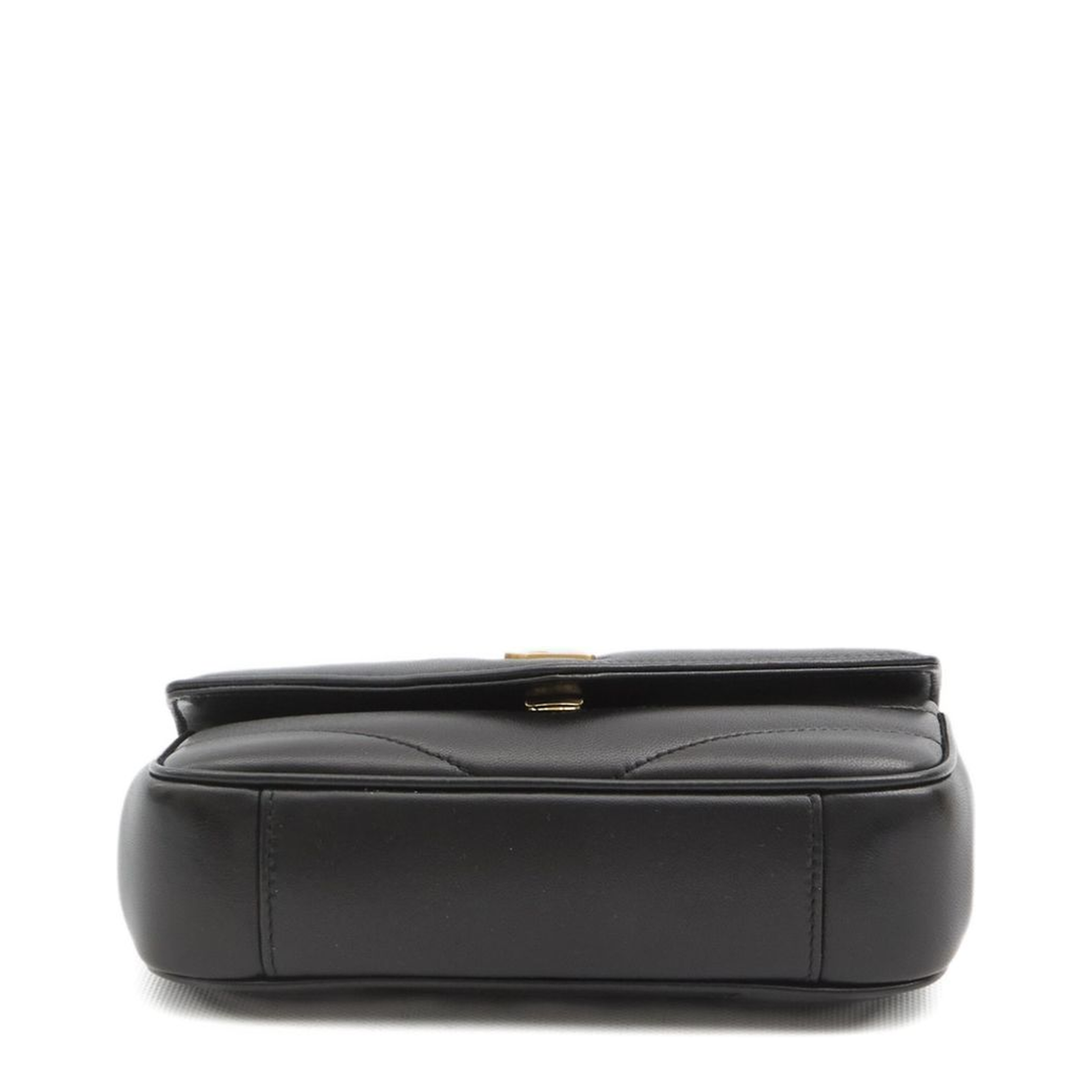 Loulou Mini Chain Bag in Black - Image 2