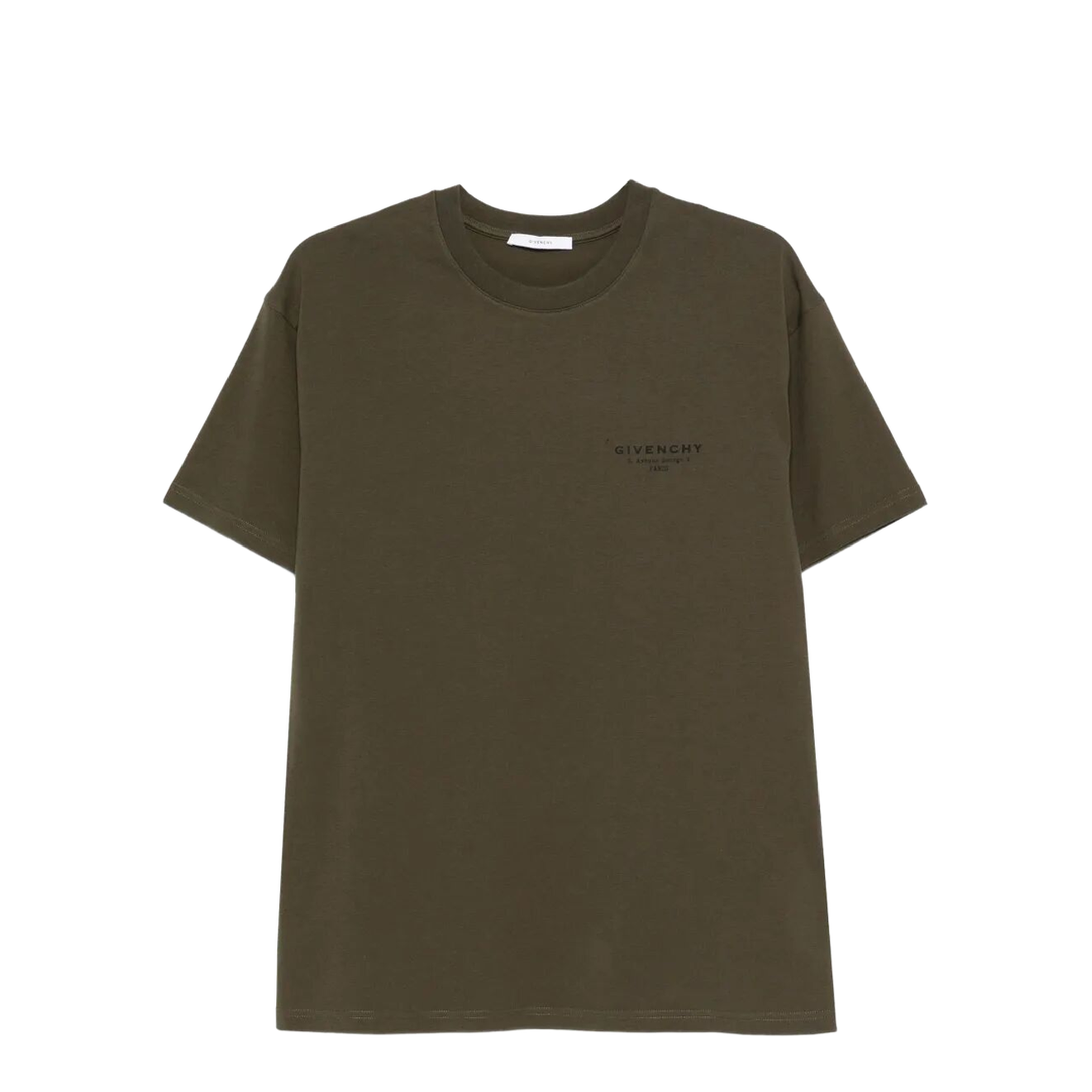 Cotton T-Shirt with Stamp Print - Image 1