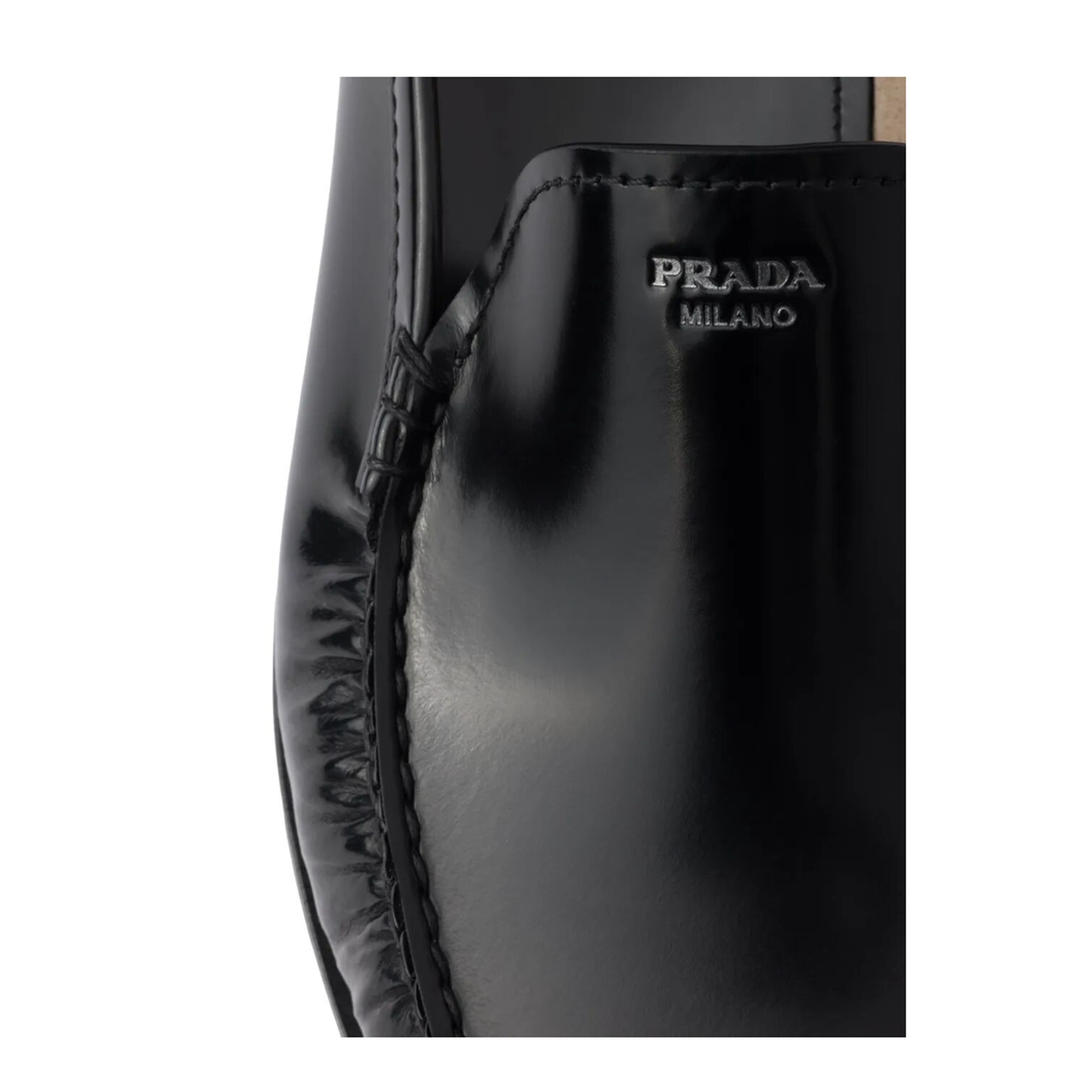 Brushed Leather Loafers - Image 4