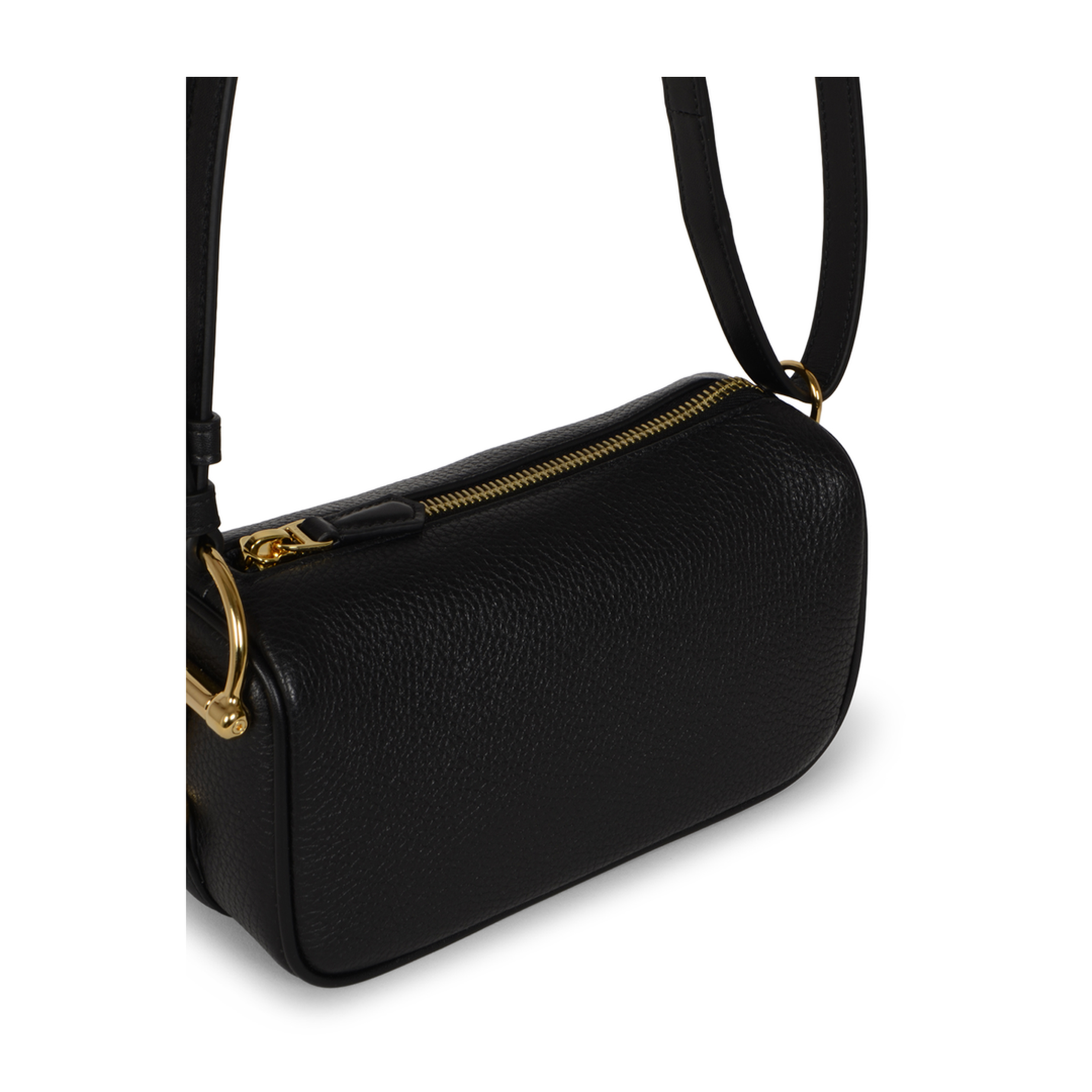 Half Horsebit Mini Bag in Black Leather - Image 5