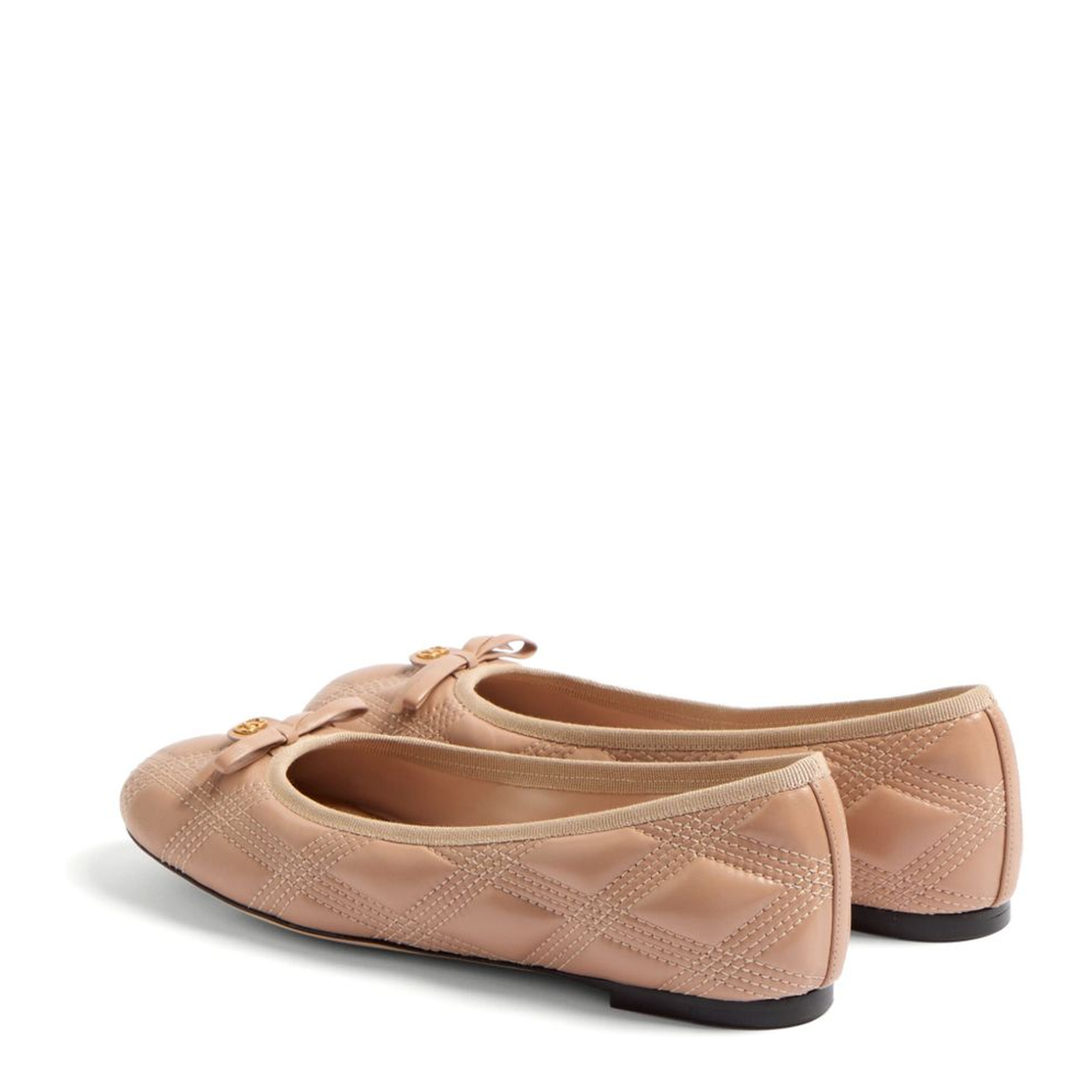 Quiltie 67 Leather Ballet Flats - Image 5