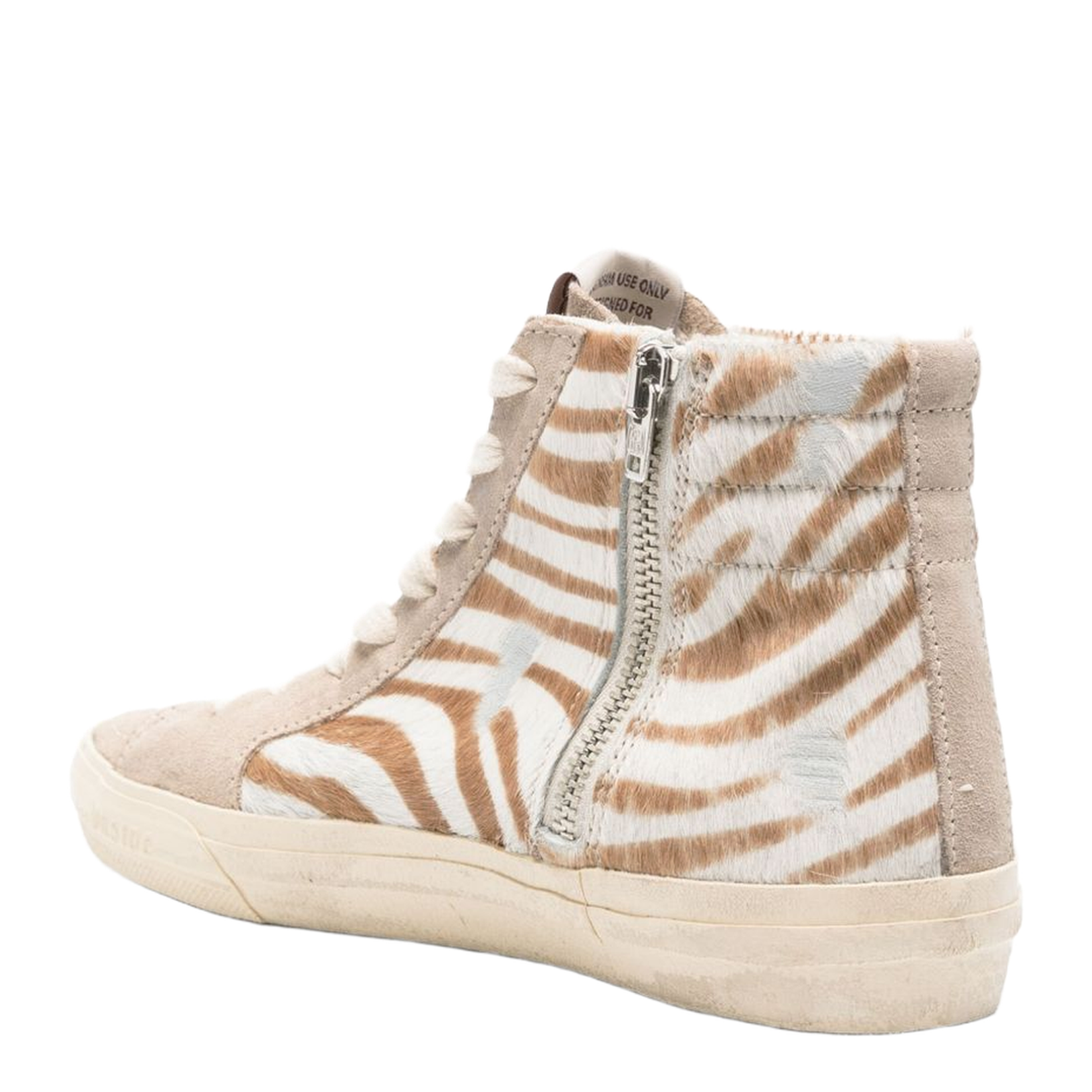 Light Beige Front Lace-Up Fastening Shoes - Image 3