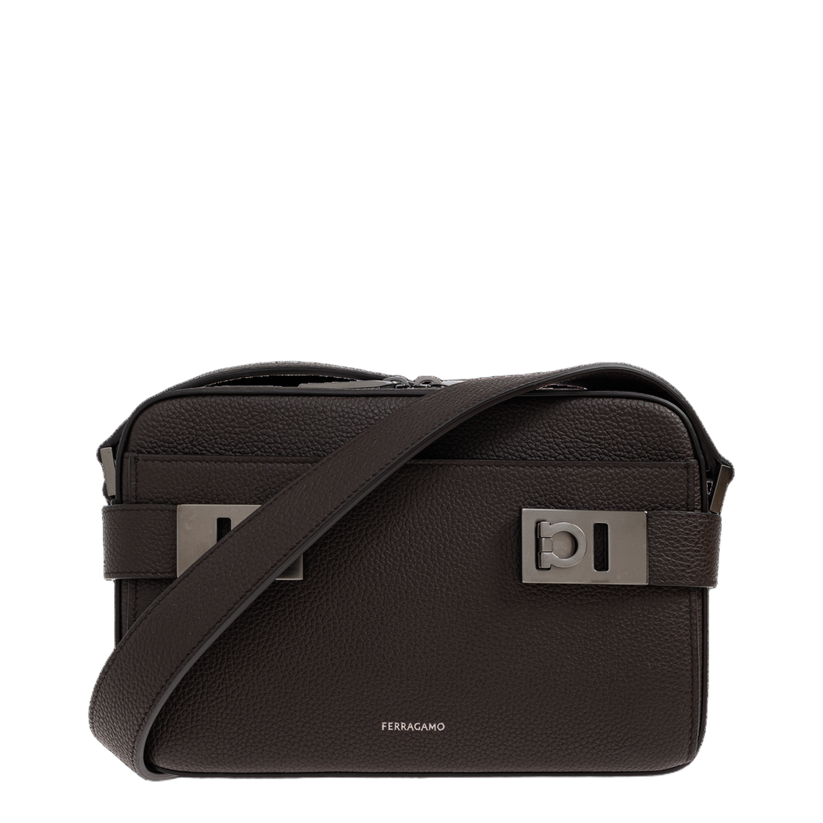 Leather Shoulder Bag - Image 1