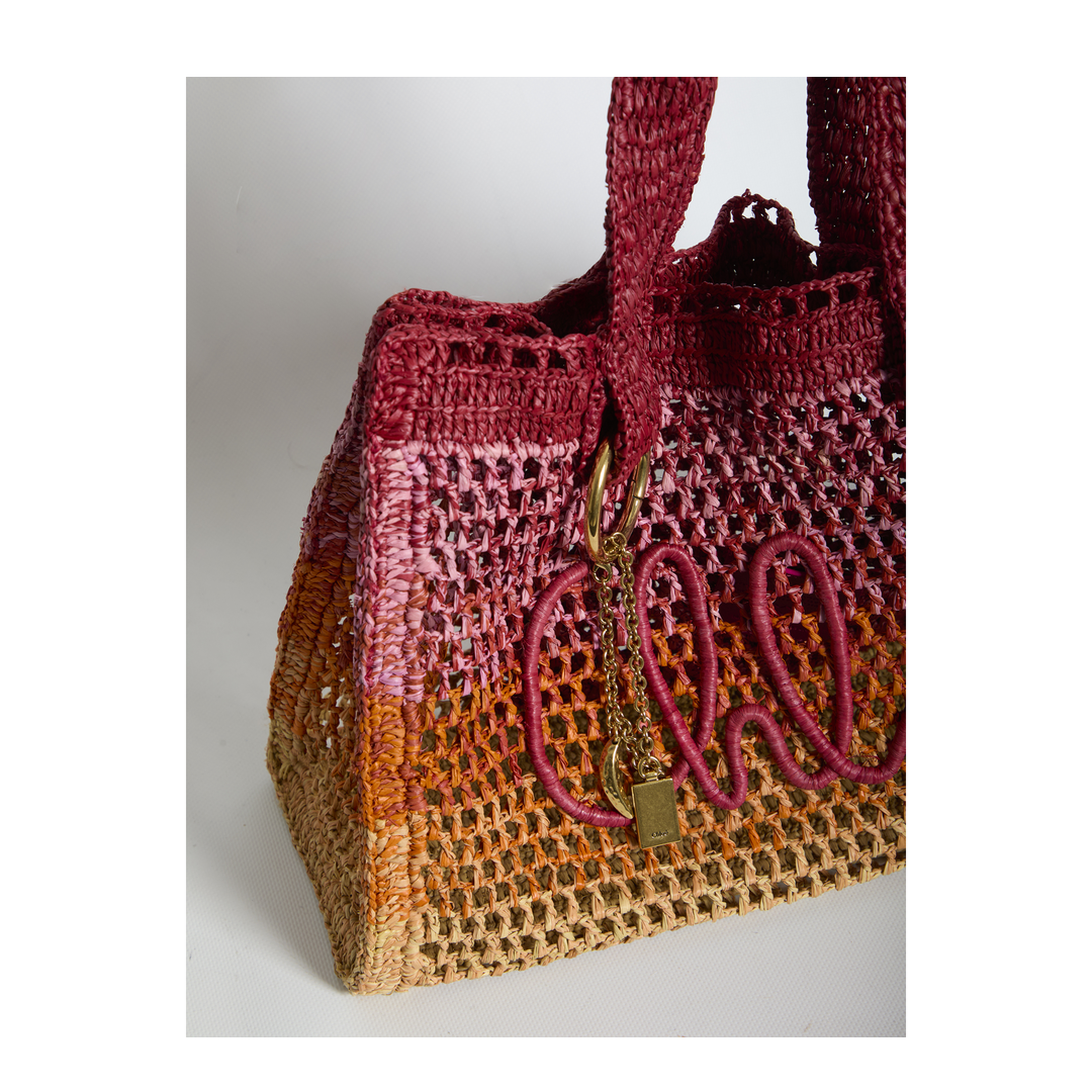 Summer Banana Raffia Tote - Divers - Image 4