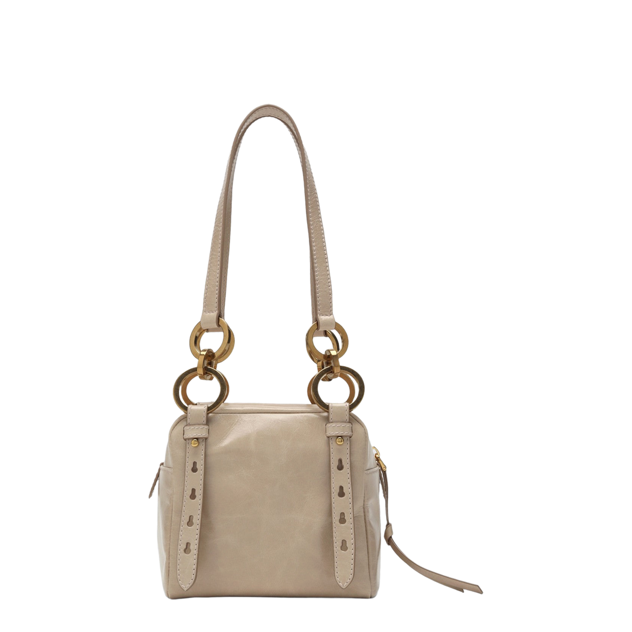 Dangle Mini Leather Top-Handle Bag - Cipria (Powder Pink) - Image 2