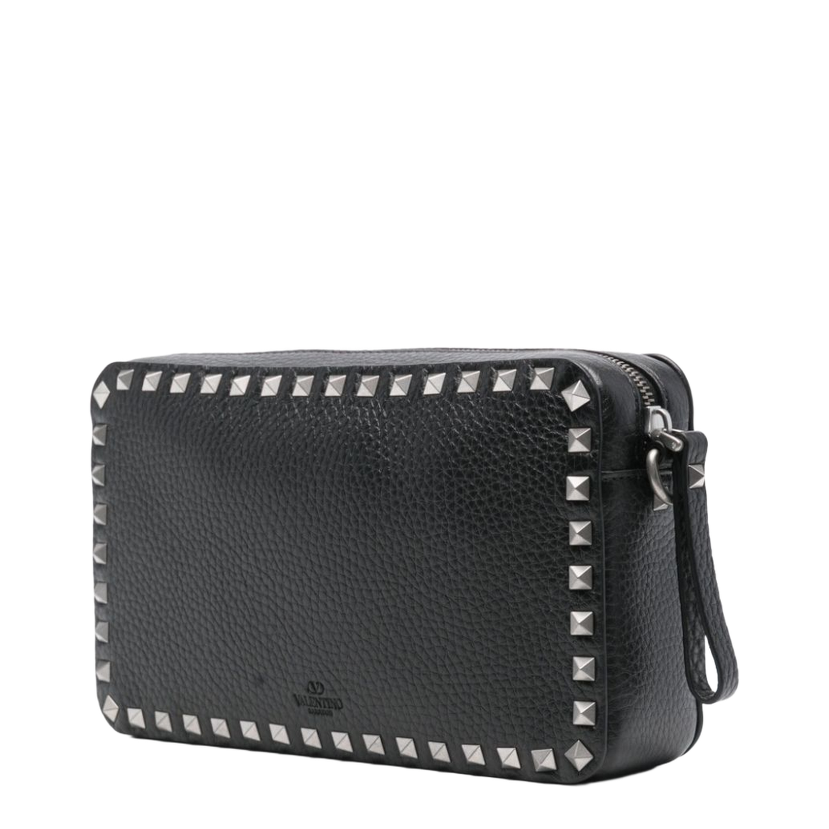 Rockstud Leather Messenger Bag - Image 2