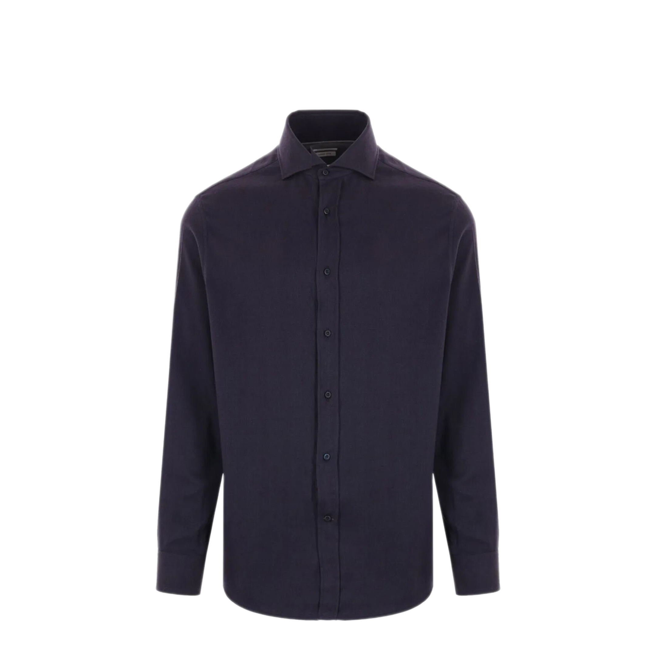 Herringbone Cotton Blend Shirt - Image 1