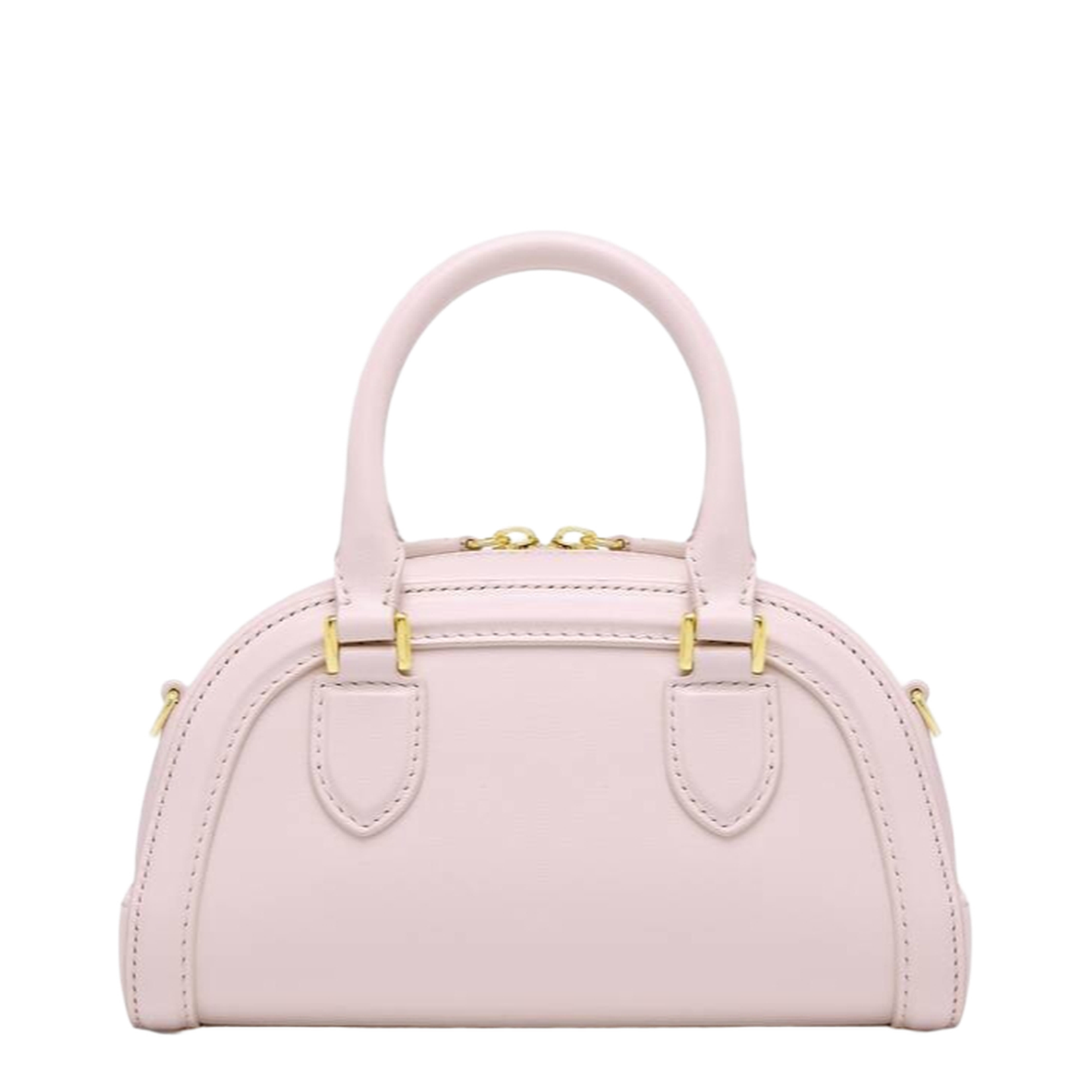 Mini Birdee Boston Tote Bag Pink - Image 5