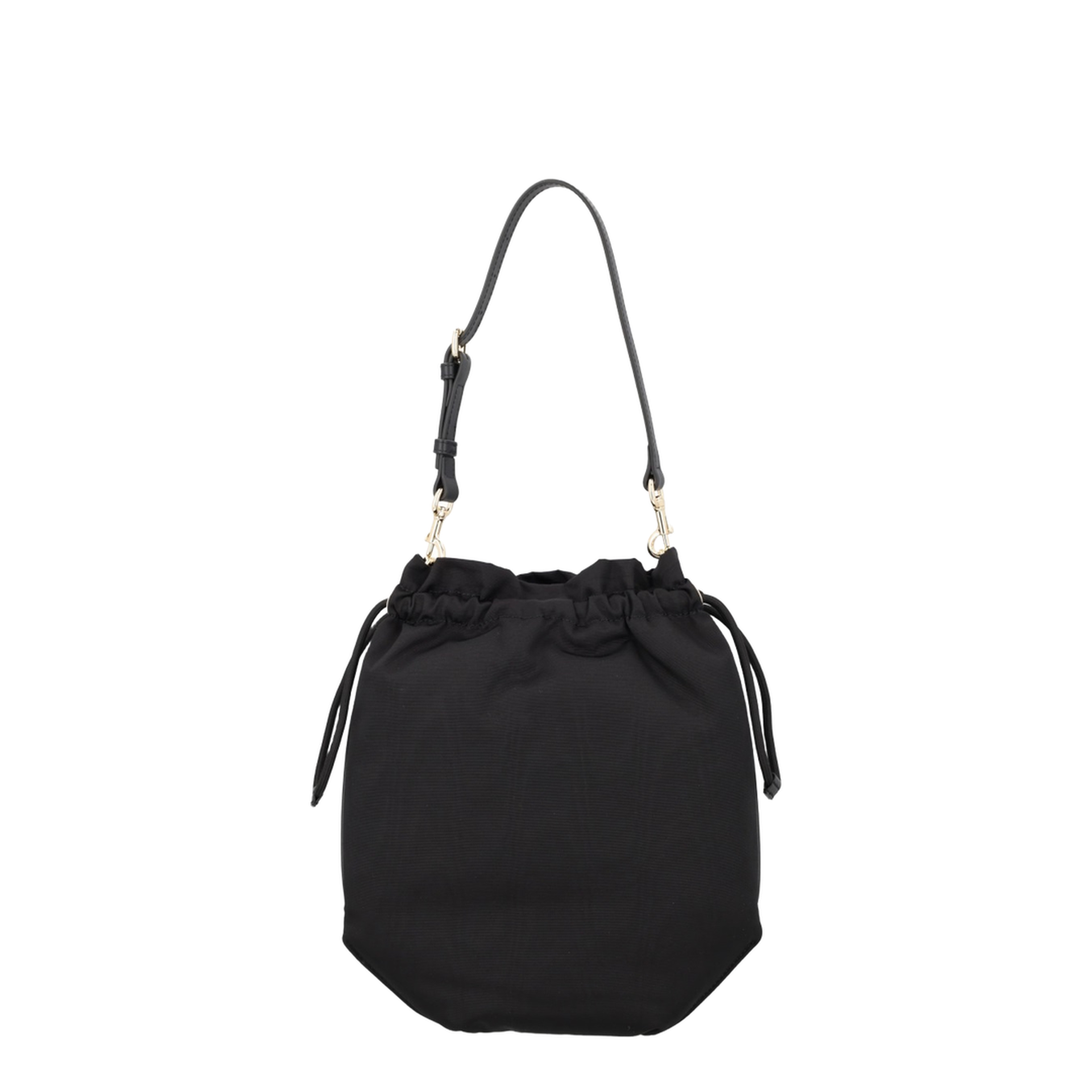 Small Viscose Handbag - Black - Image 3