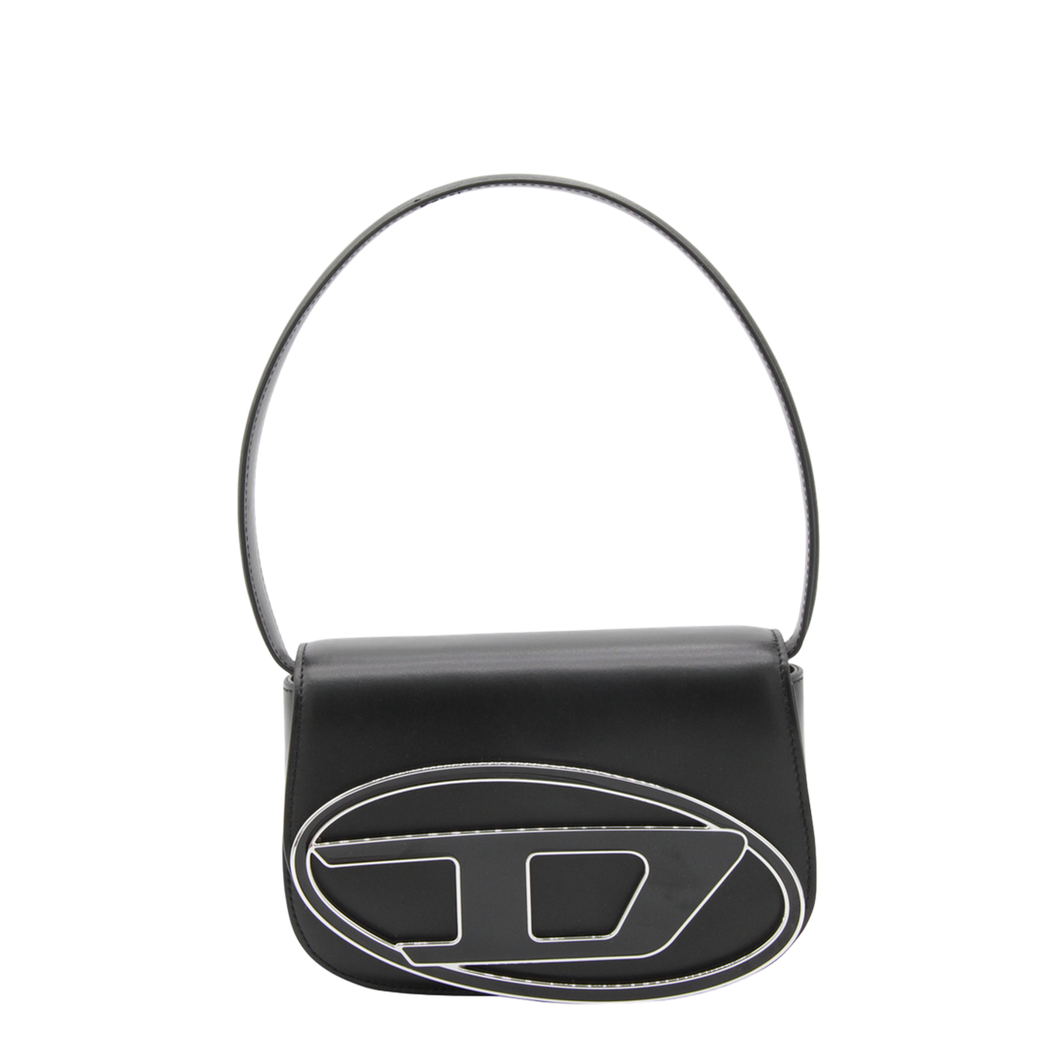 1DR-Iconic Nappa Leather Shoulder Bag - Black - Image 5