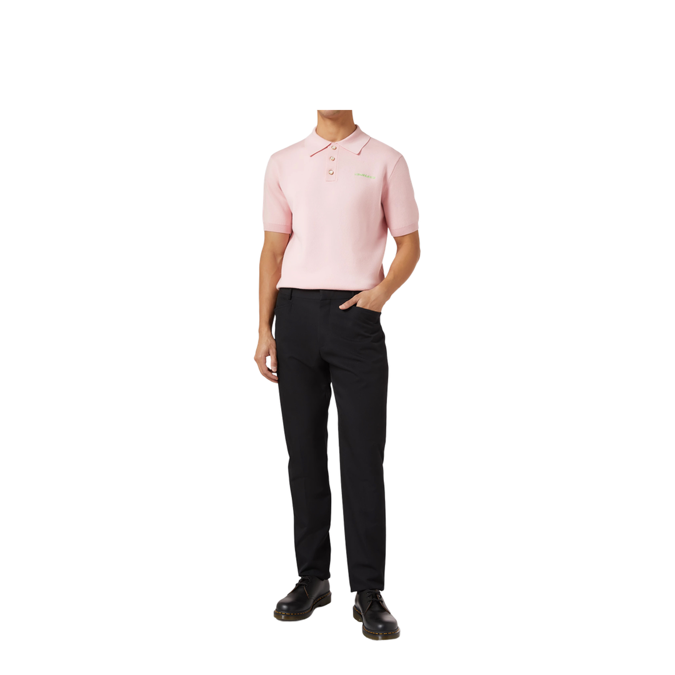 Wool-blend polo shirt - Image 4