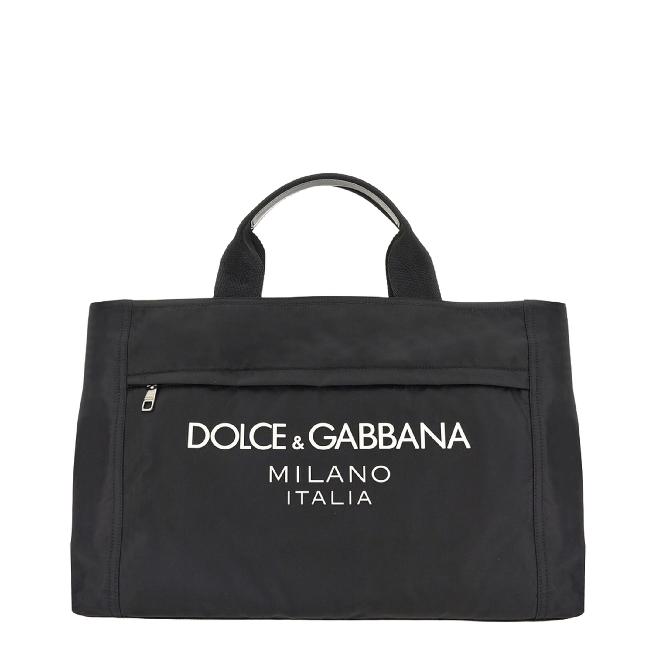 Soft Nylon Duffel Bag - Black - Image 2