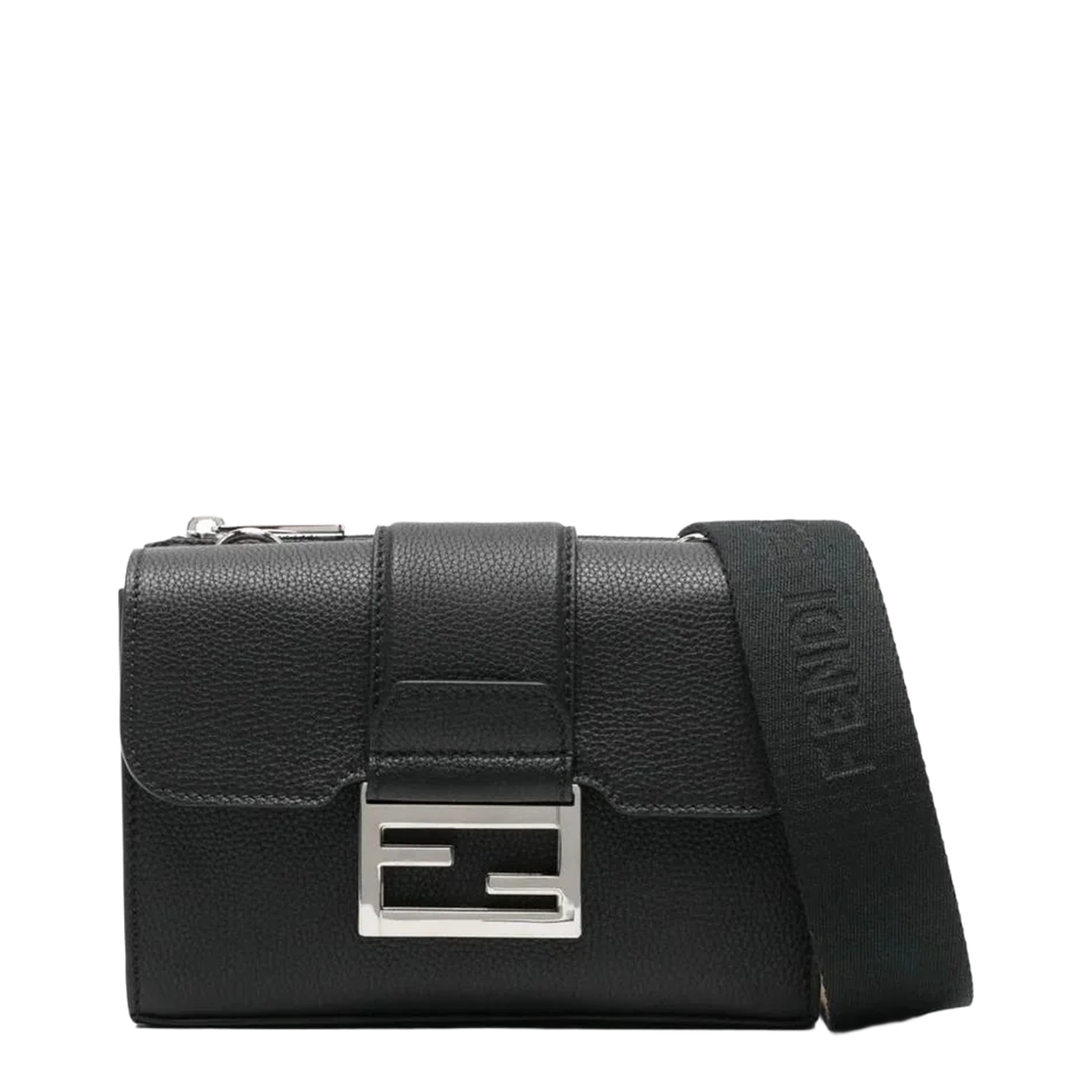 Baguette® Double Leather Bag Black - Image 1