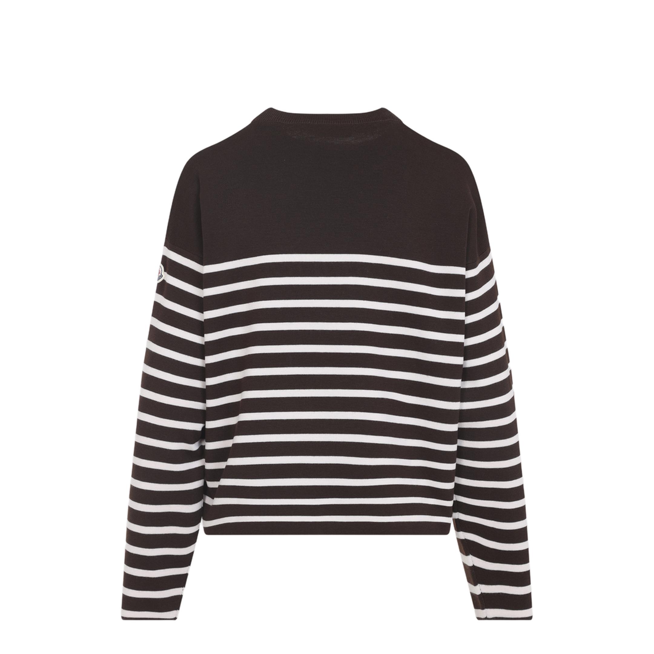 Striped Logo Knit Sweater - Image 4
