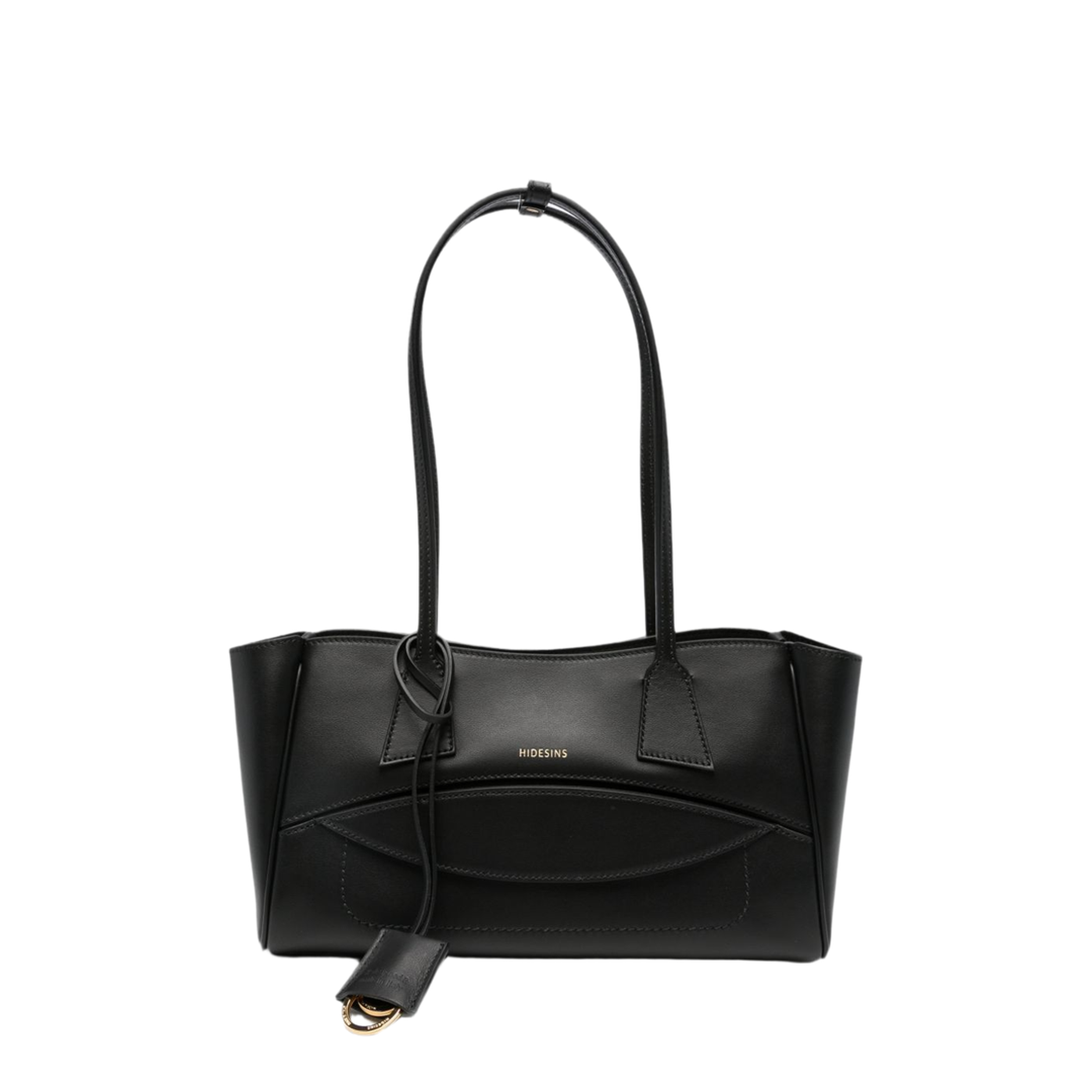Flap XS Calfskin Tote - Black - Image 1