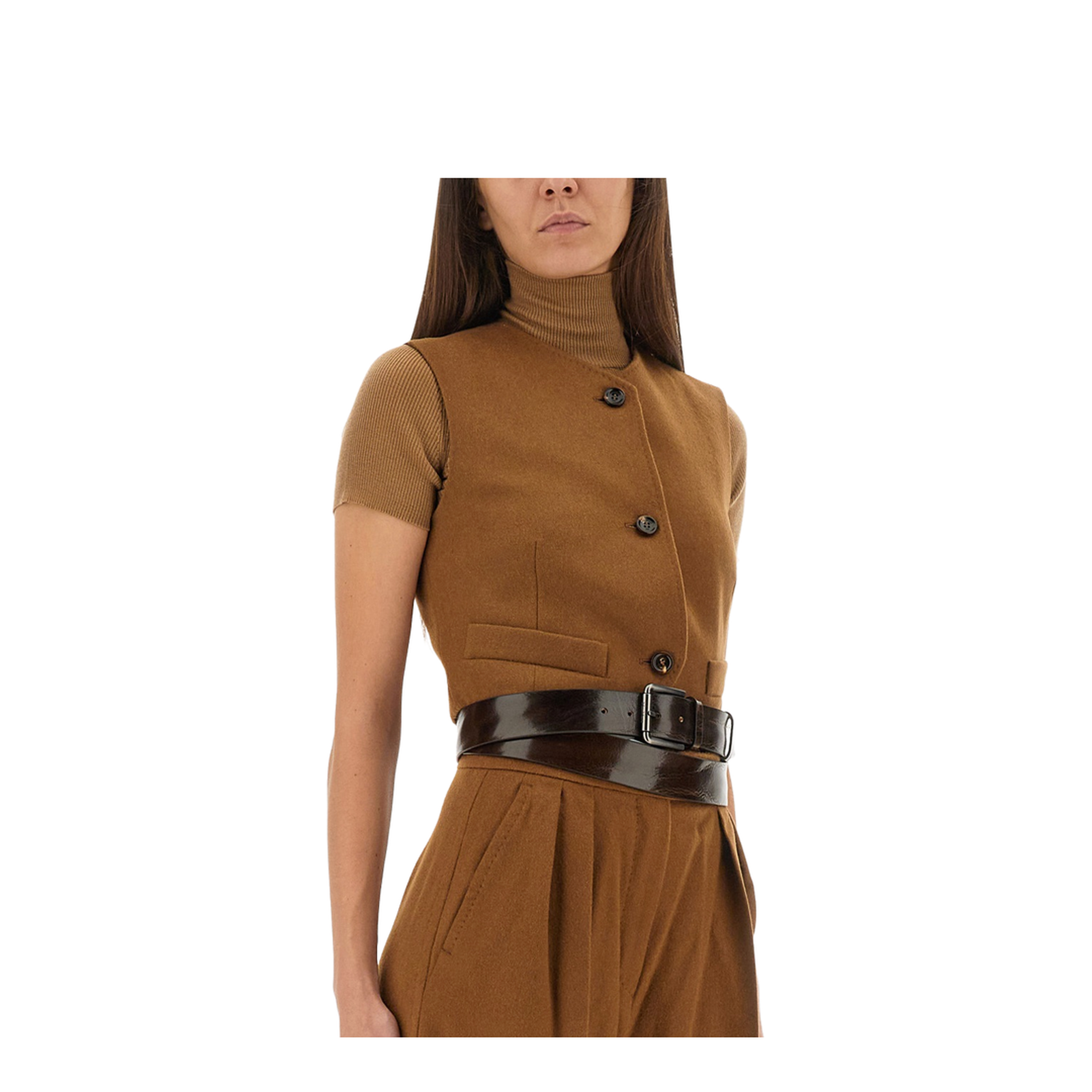 Camel Hair Vest - Image 3