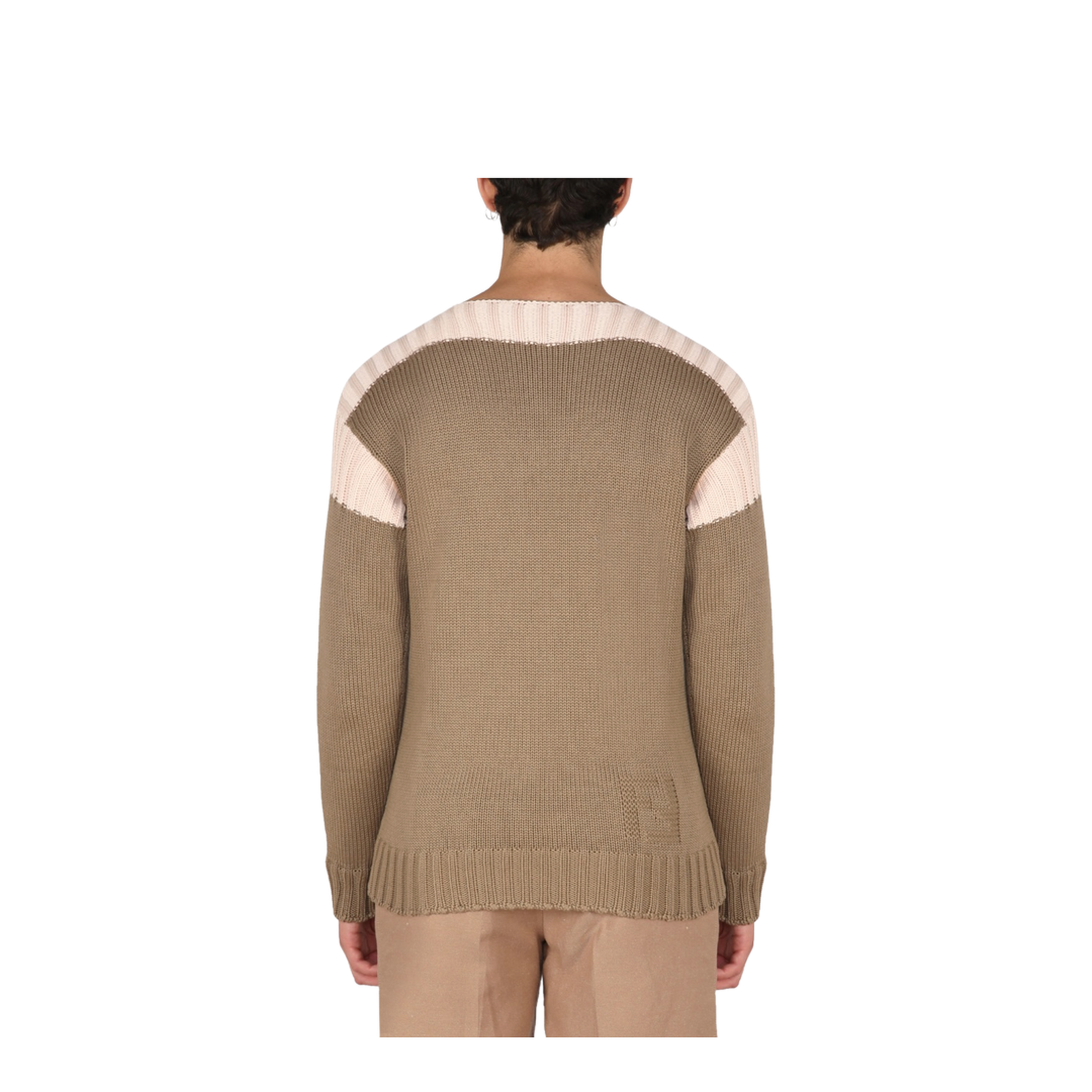 Cotton and Cashmere Sweater - Image 3