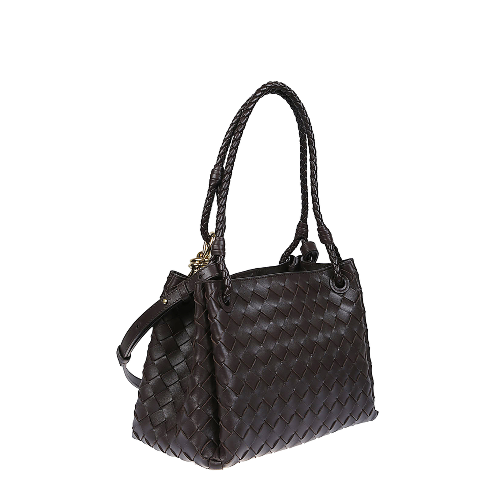 Parachute Medium Lambskin Shoulder Bags - Brown - Image 3