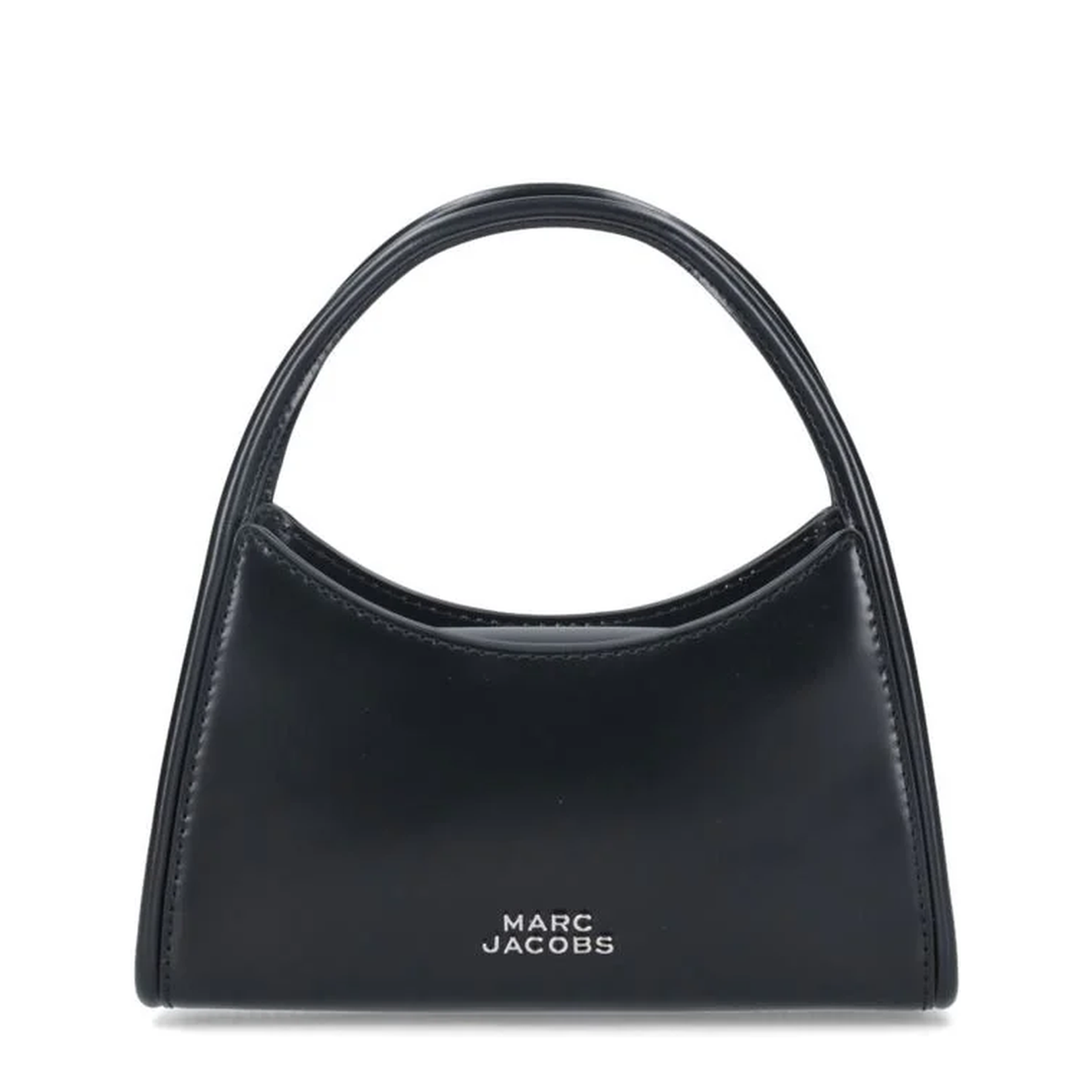 Glam Claw Clip Crossbody Bag Leather Black - Image 1