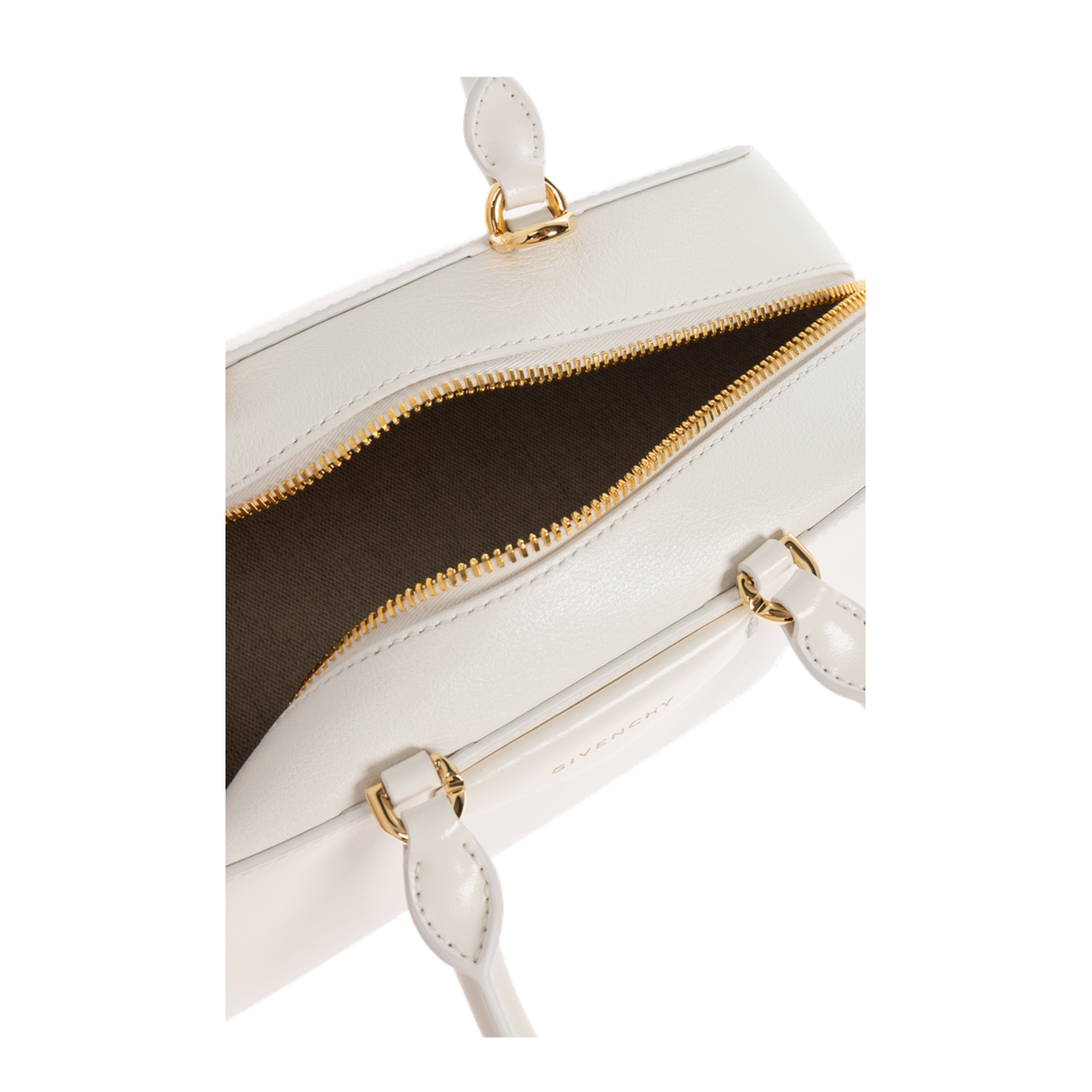 Small Antigona East-West Bag in Box Leather - Image 5