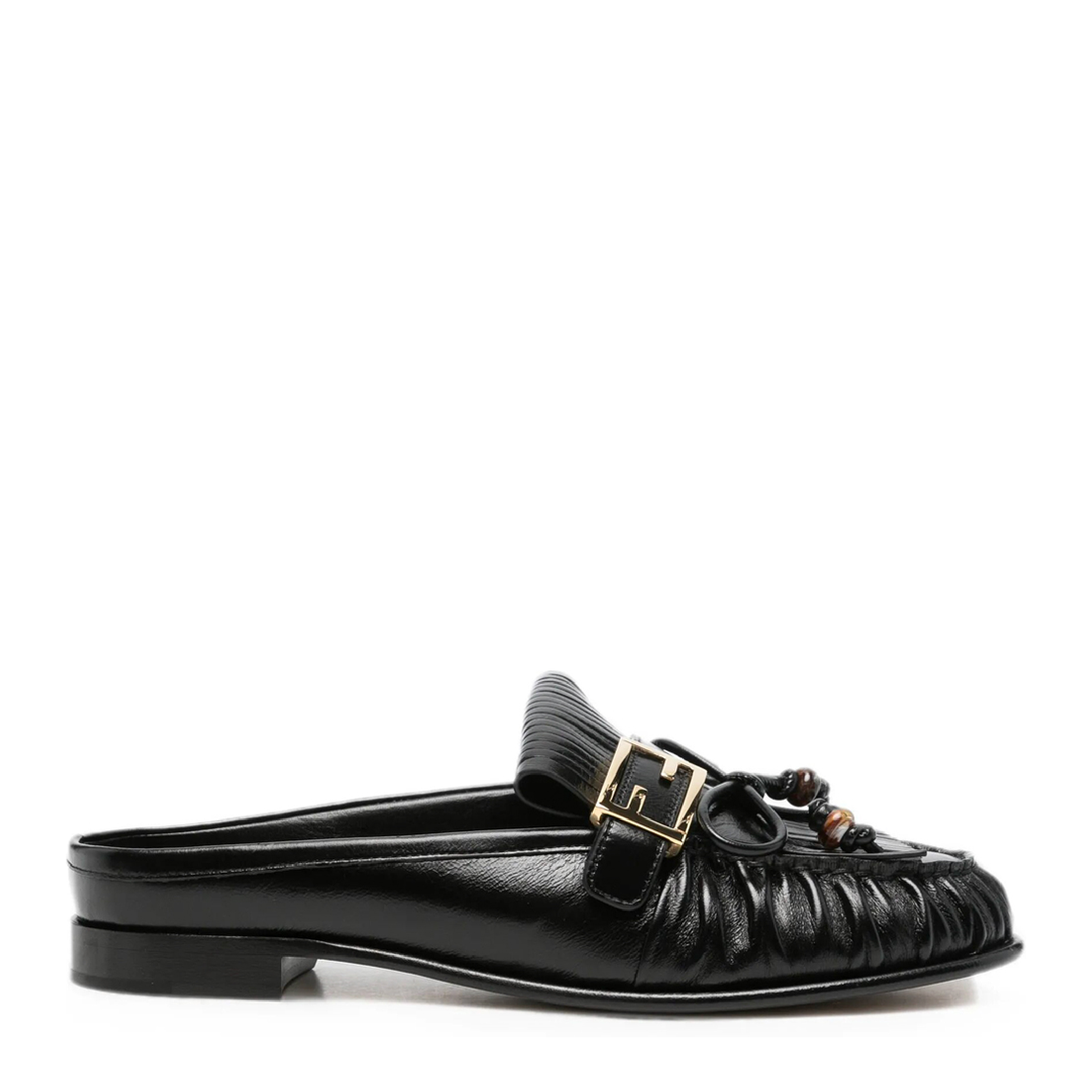 Baguette Leather Sabots - Image 1