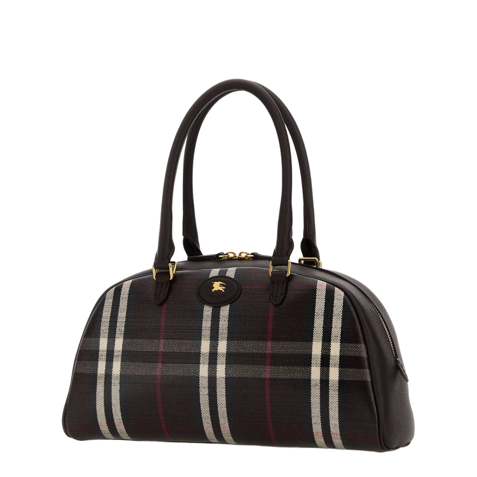 Highlands Canvas Bowling Bag Brown - Image 2