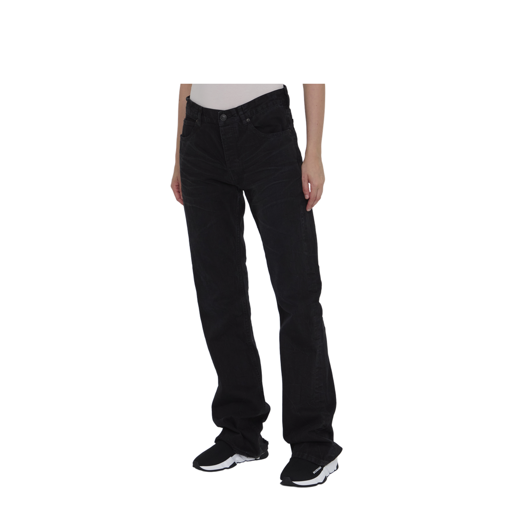 Low Waist Straight Jeans - Image 2