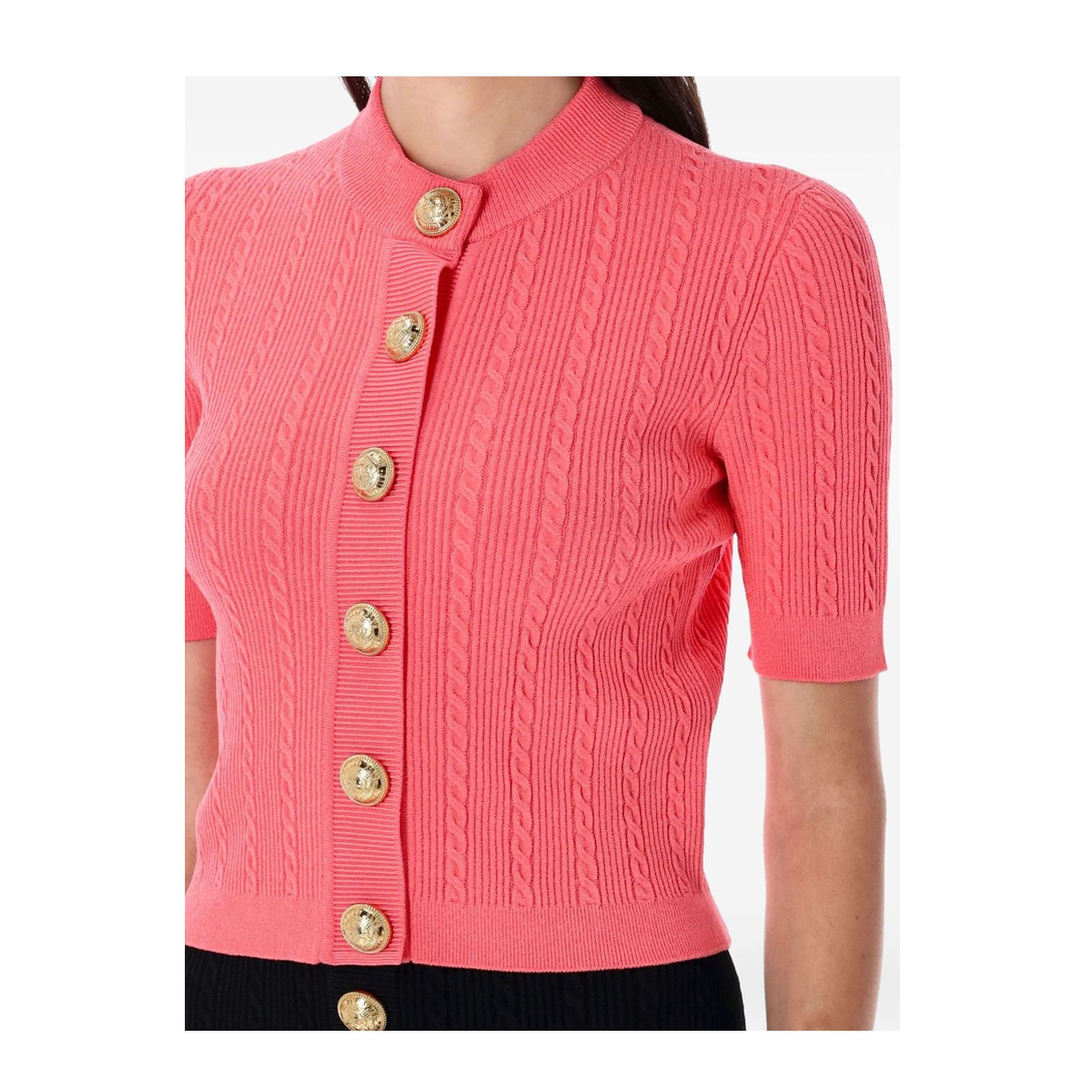 Crewneck Cardigan - Image 3