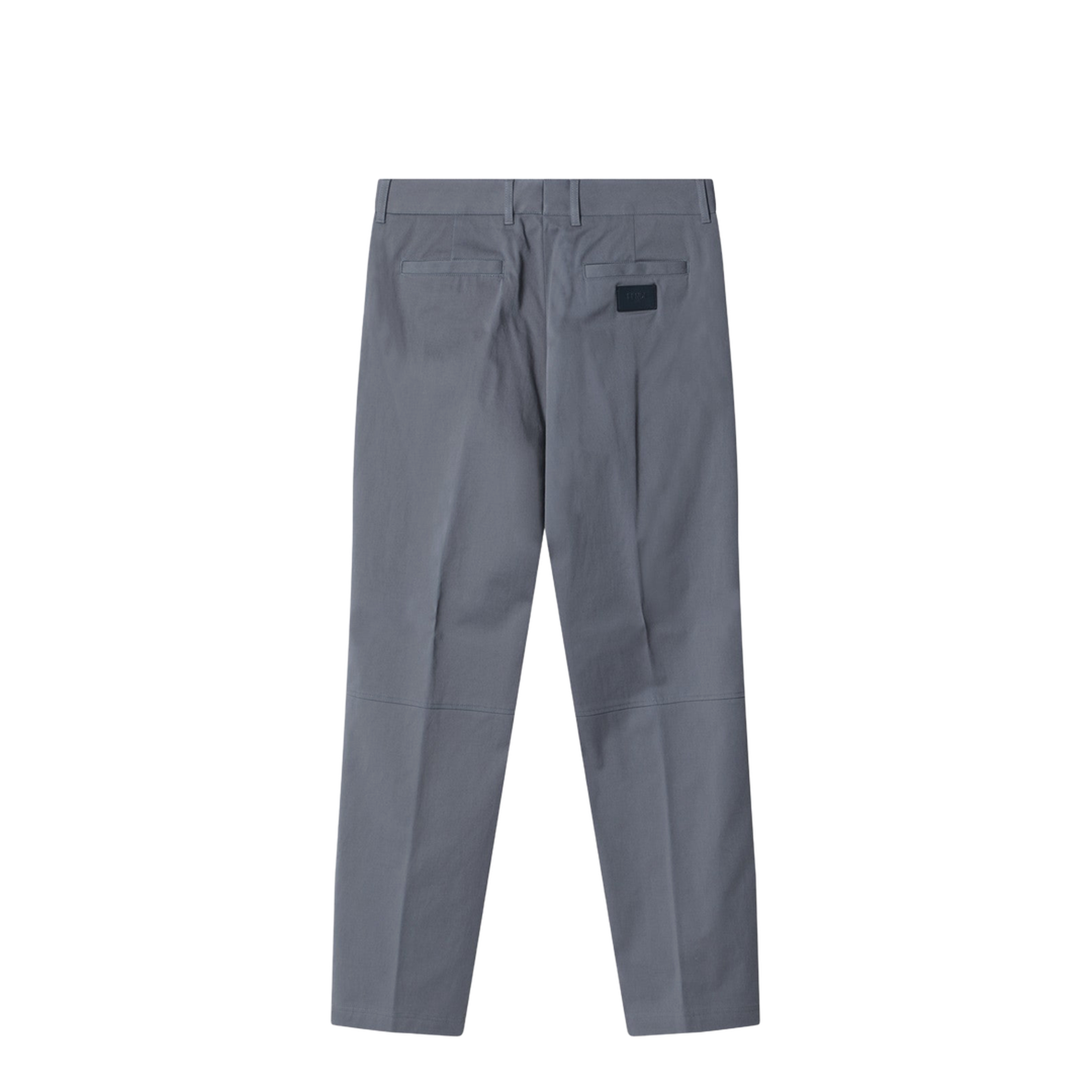 Grey Gabardine Trousers - Image 2