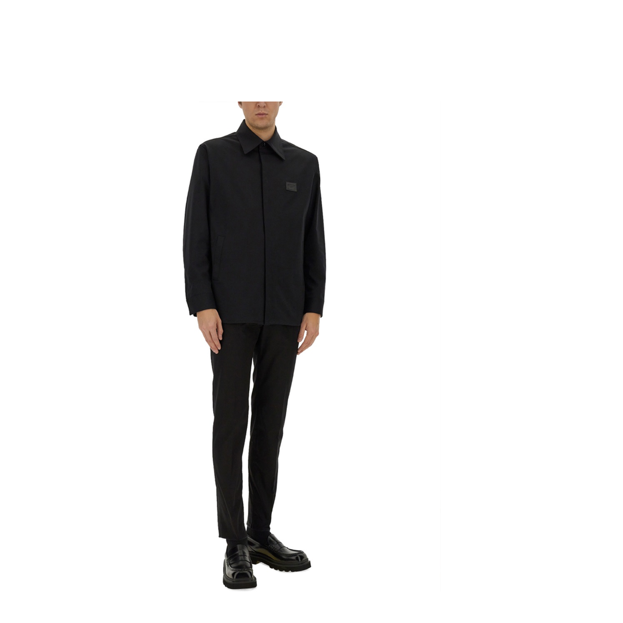 Cotton Tailored Pants - Image 2