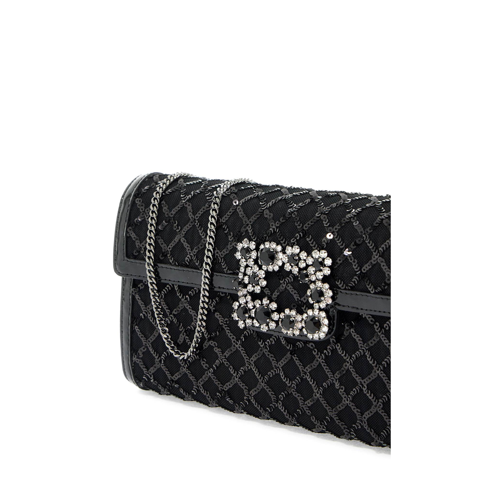 Envelope Flap Piping Flower Buckle - Image 3