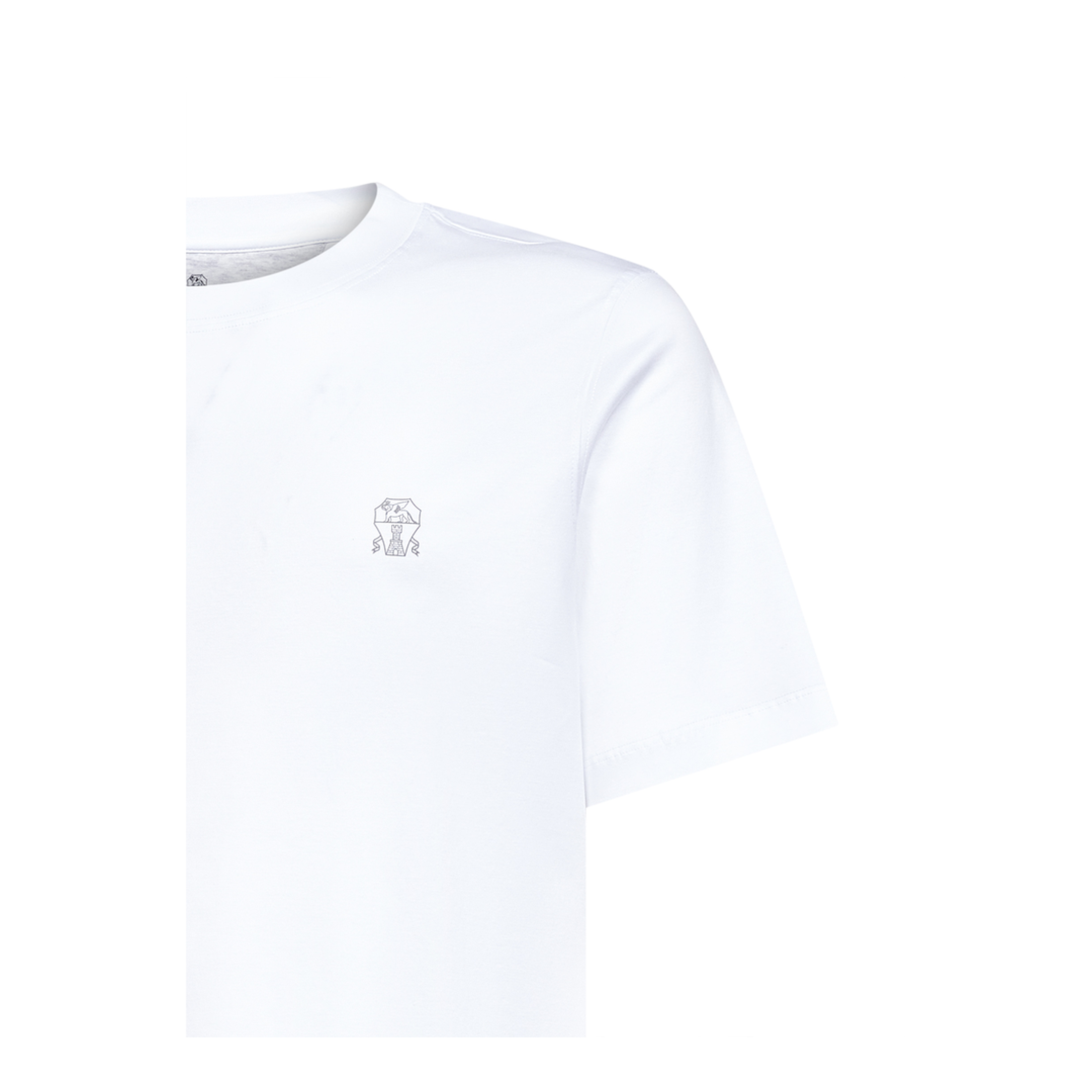 Cotton T-Shirt with Logo Print - Image 2