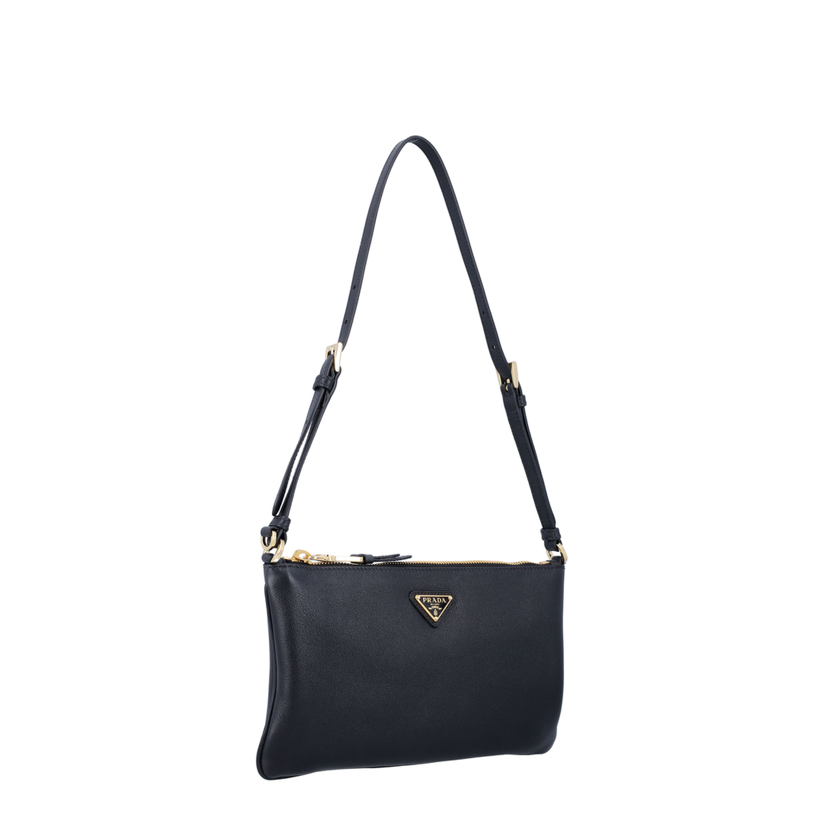 Soft Grain Shoulder Bag Black - Image 2