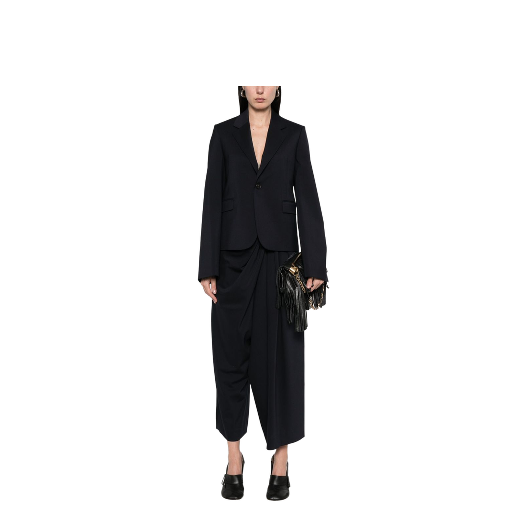 Jacket in Wool Blue - Image 5