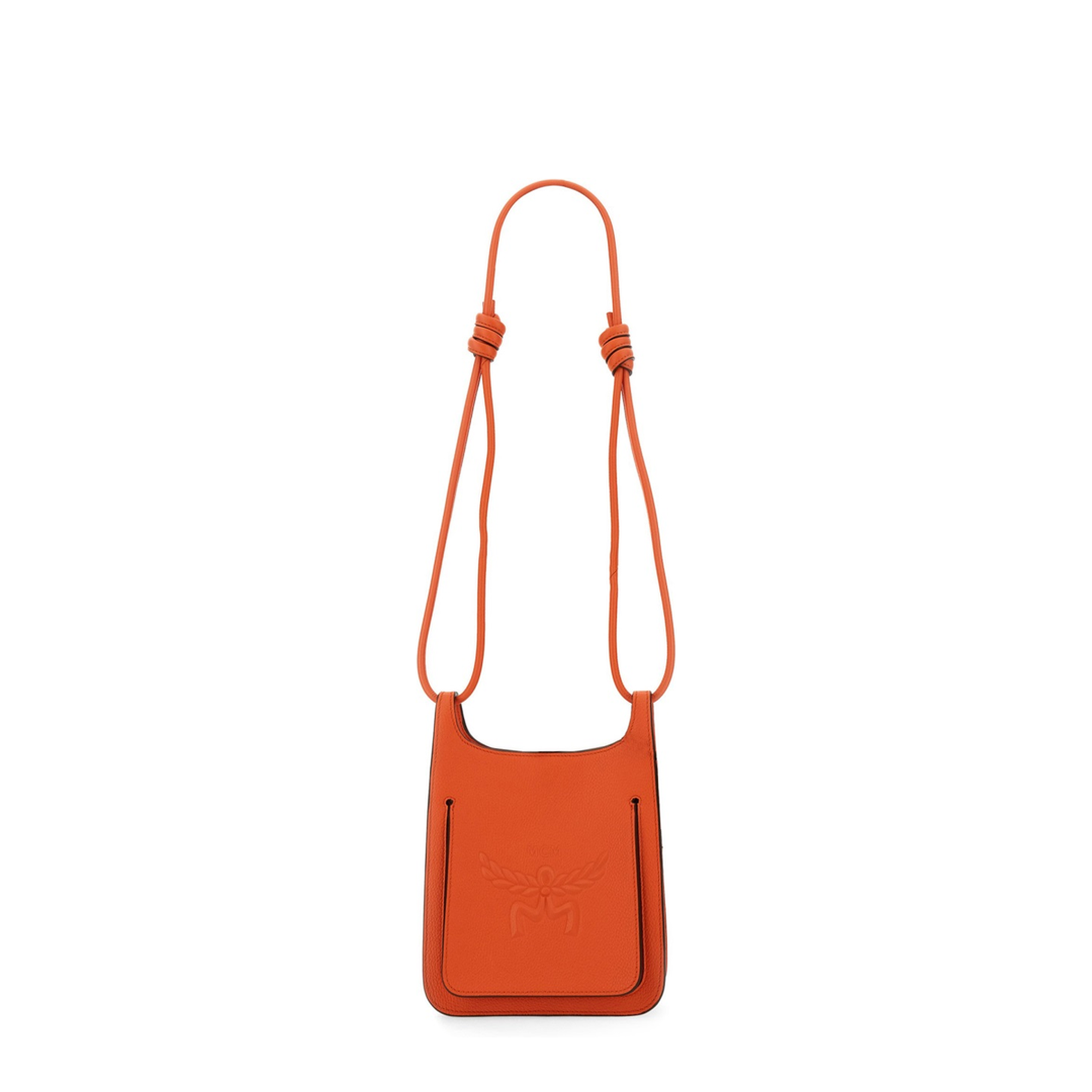 Himmel Mini Calfskin Crossbody - Orange - Image 2
