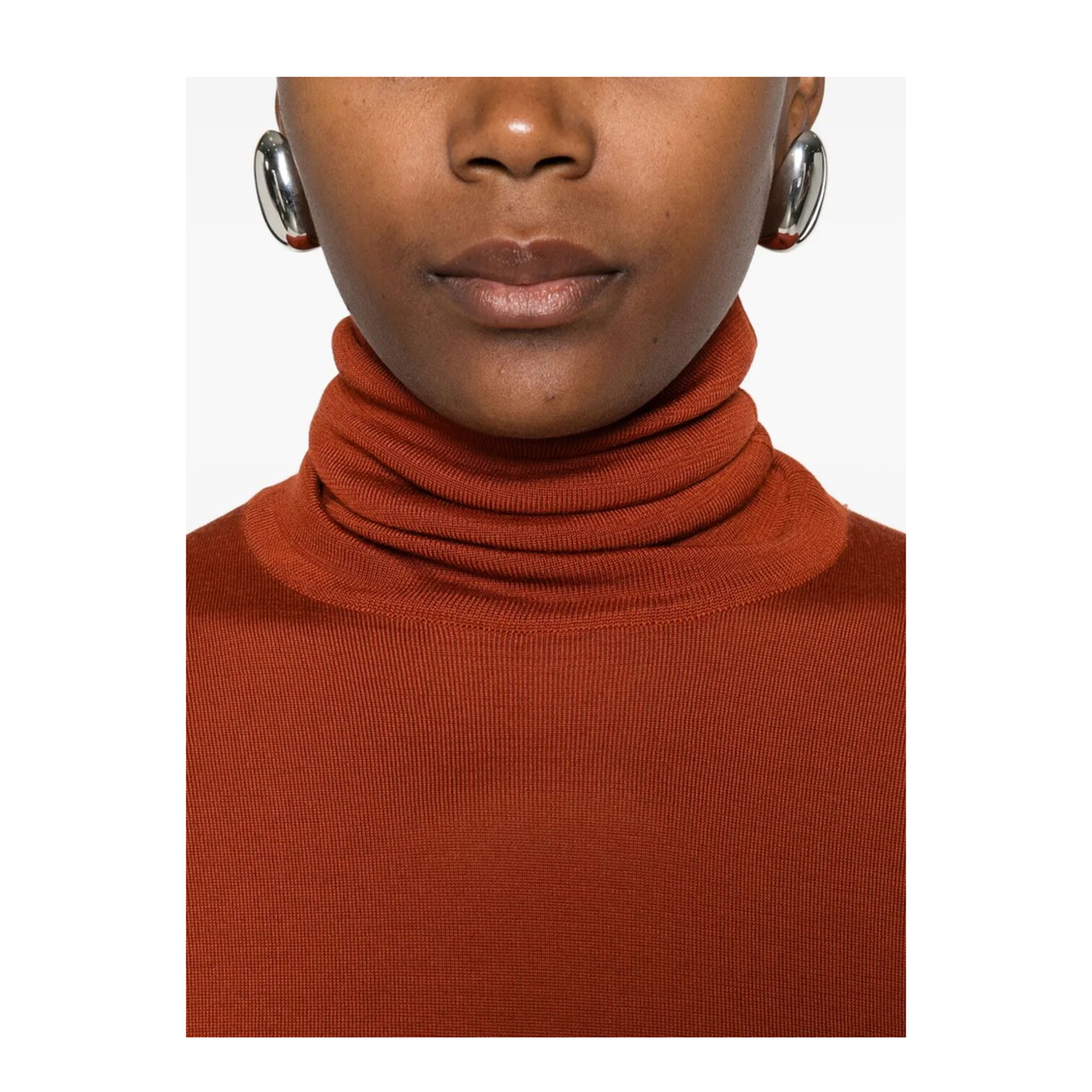 Roll-Neck Wool Sweater - Image 9