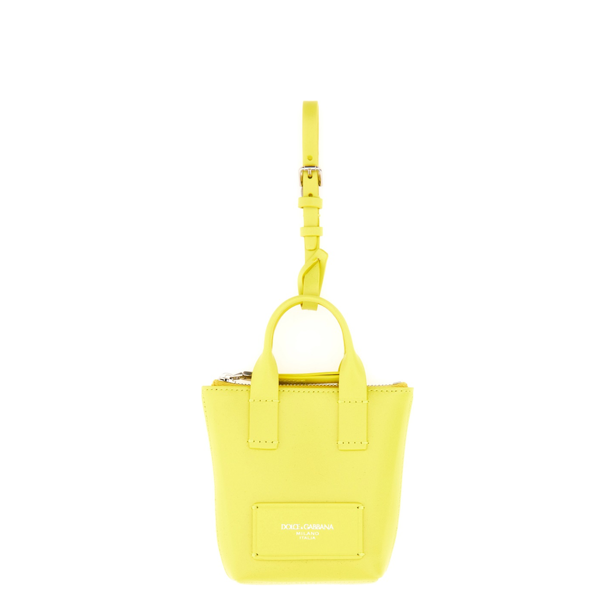 Minibag Mini Calfskin Crossbody - Yellow - Image 1