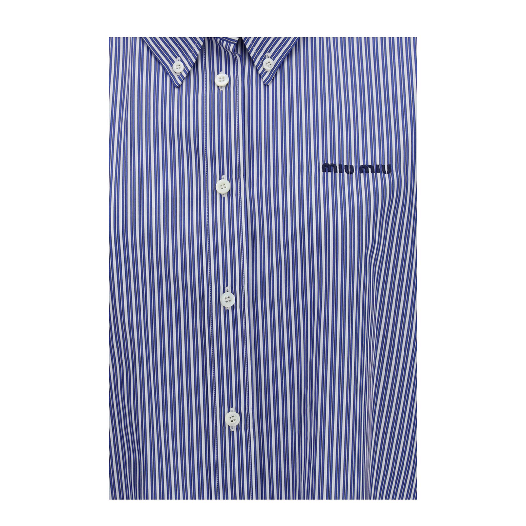 Striped Cotton Shirt - Image 3