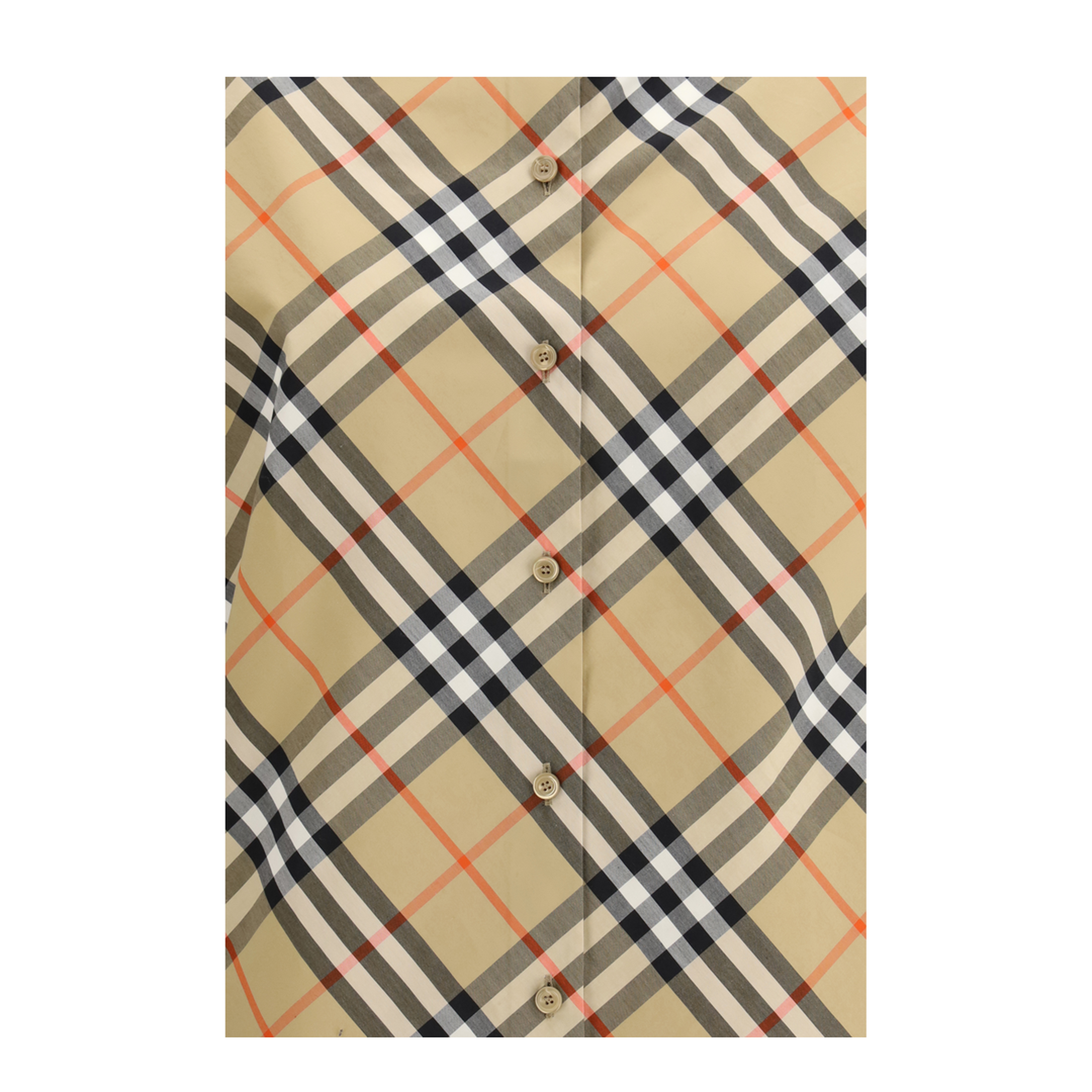 Slim Fit Cotton Check Shirt - Image 3