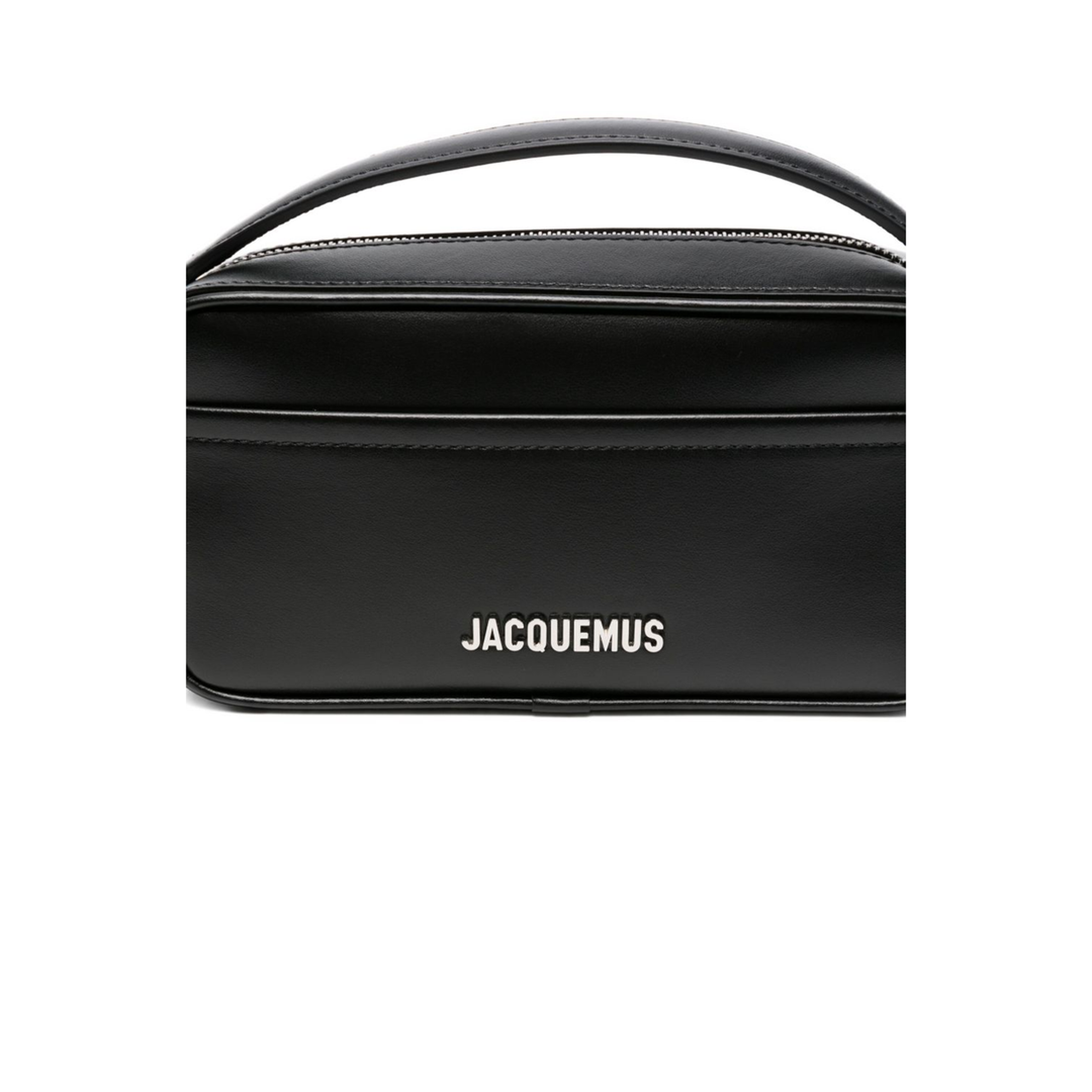 Le Baneto Leather Crossbody - Black - Image 4