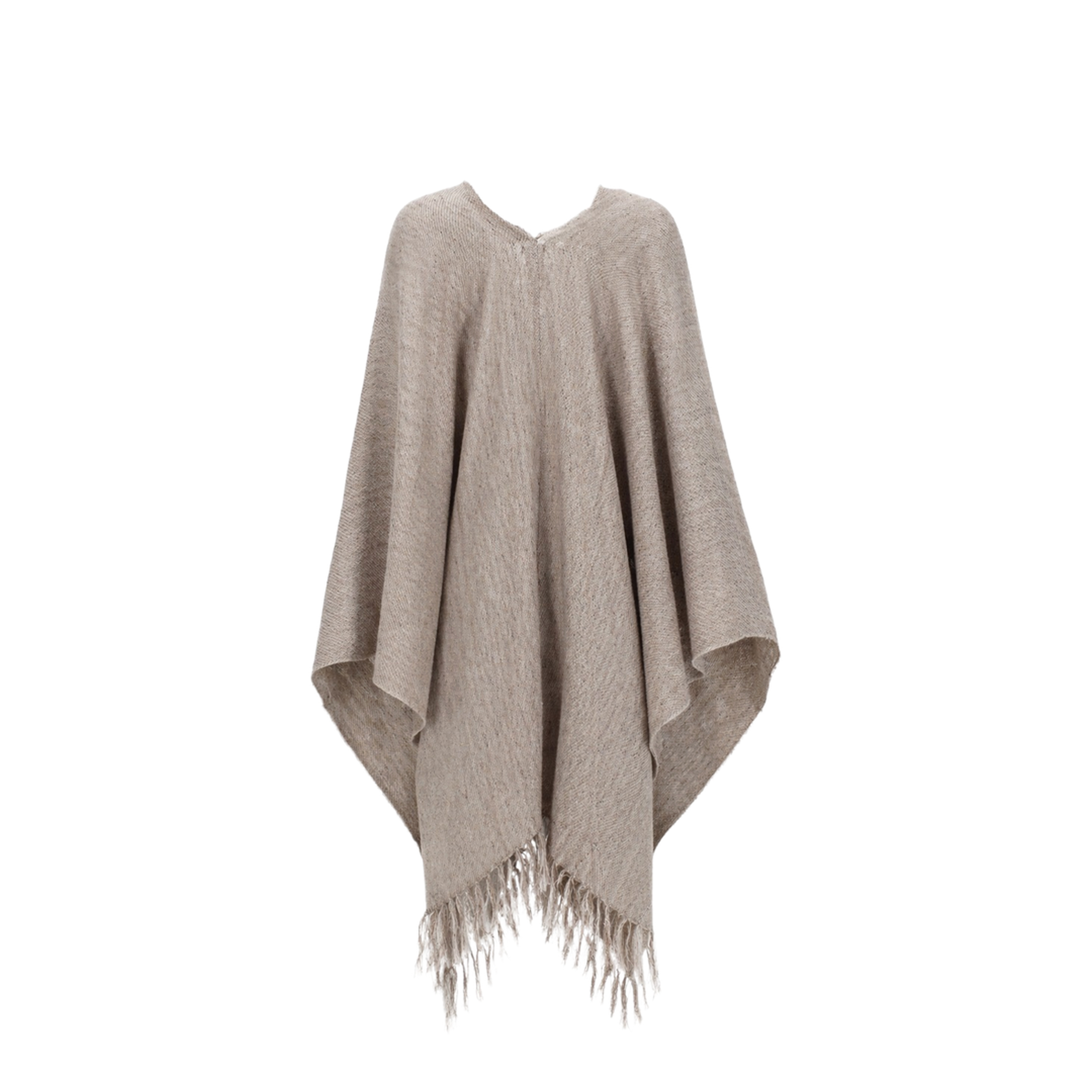 Linen Poncho - Image 3